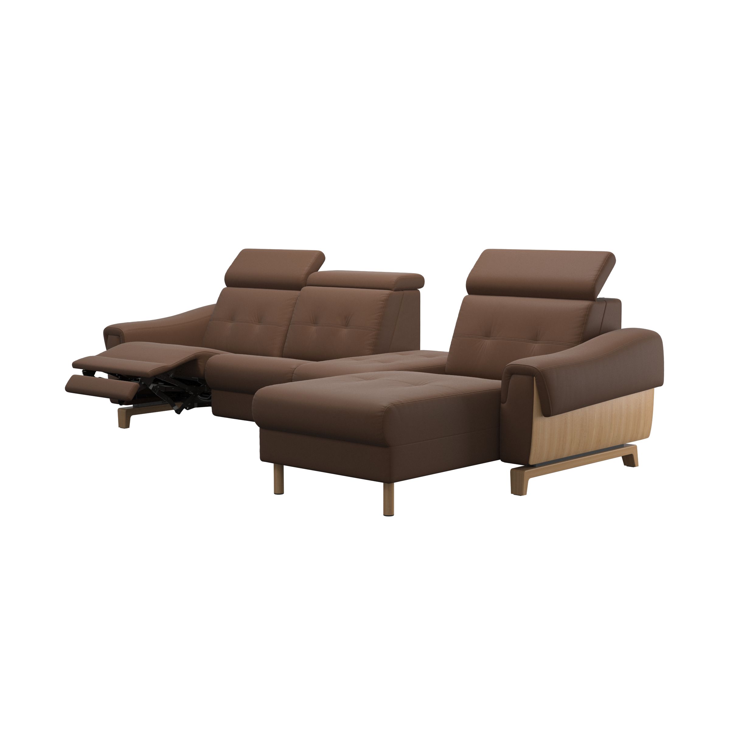 Stressless Anna A3 2 seater PMCenter with Long Seat (M) Manual