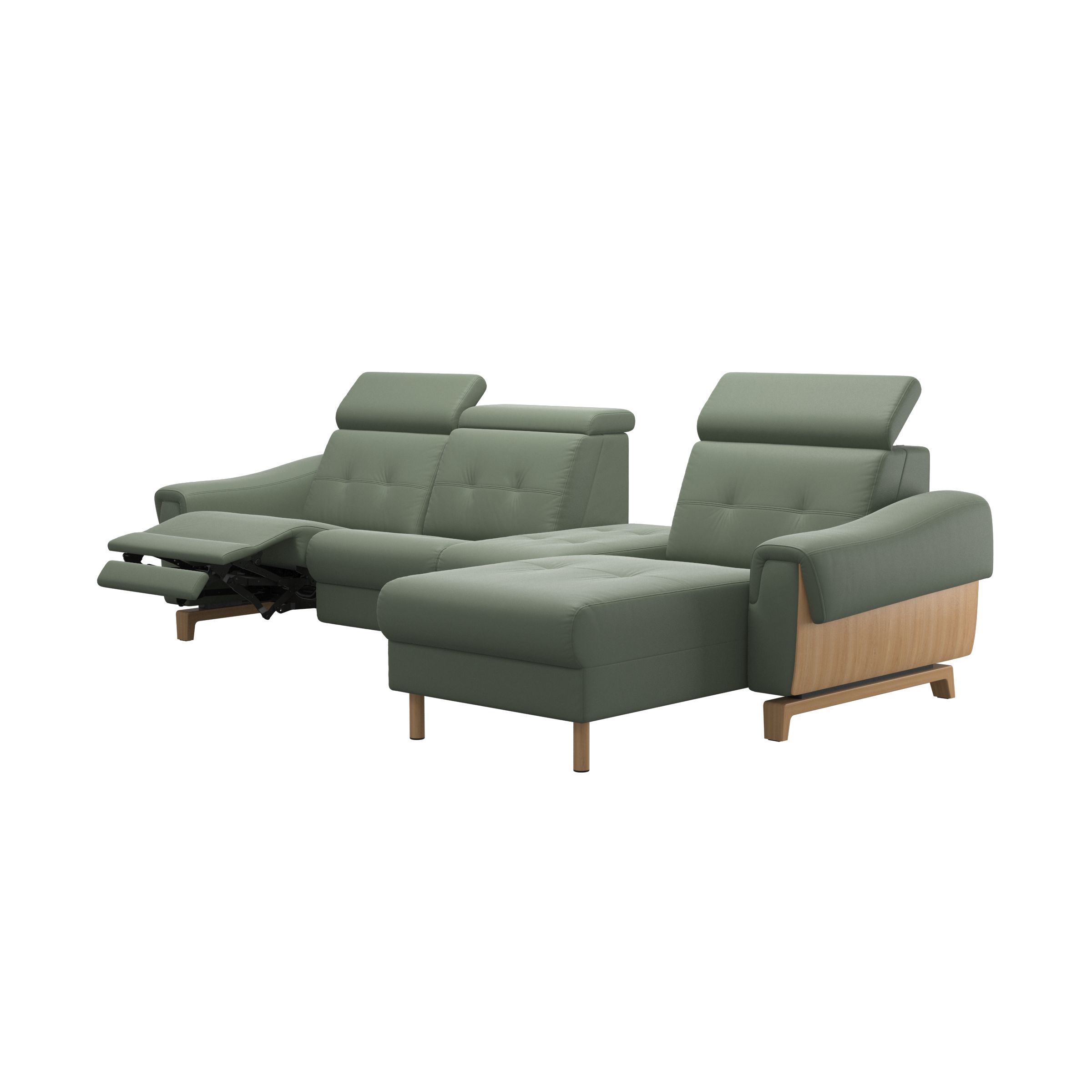 Stressless Anna A3 2 seater PMCenter with Long Seat (M) Manual