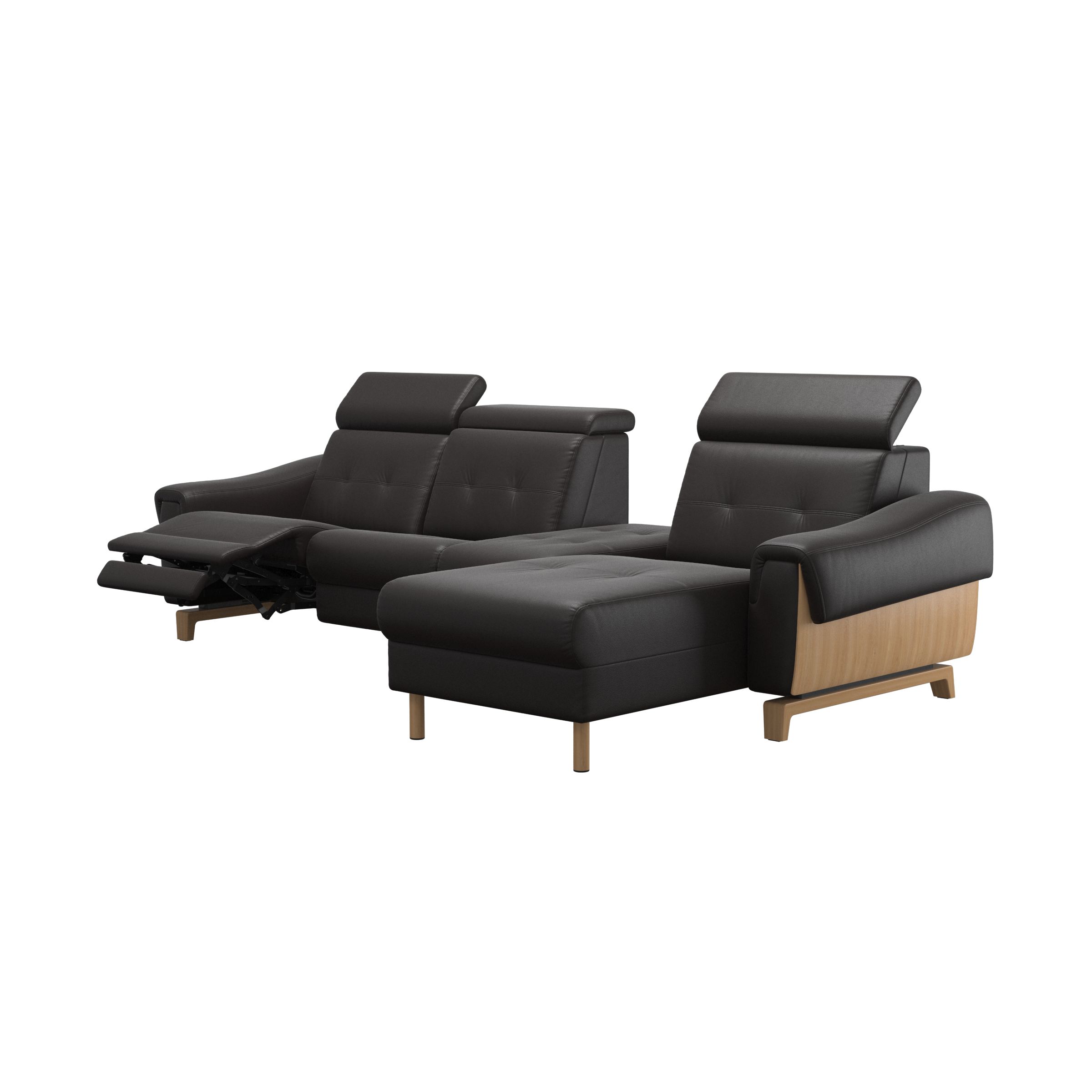 Stressless Anna A3 2 seater PMCenter with Long Seat (M) Manual