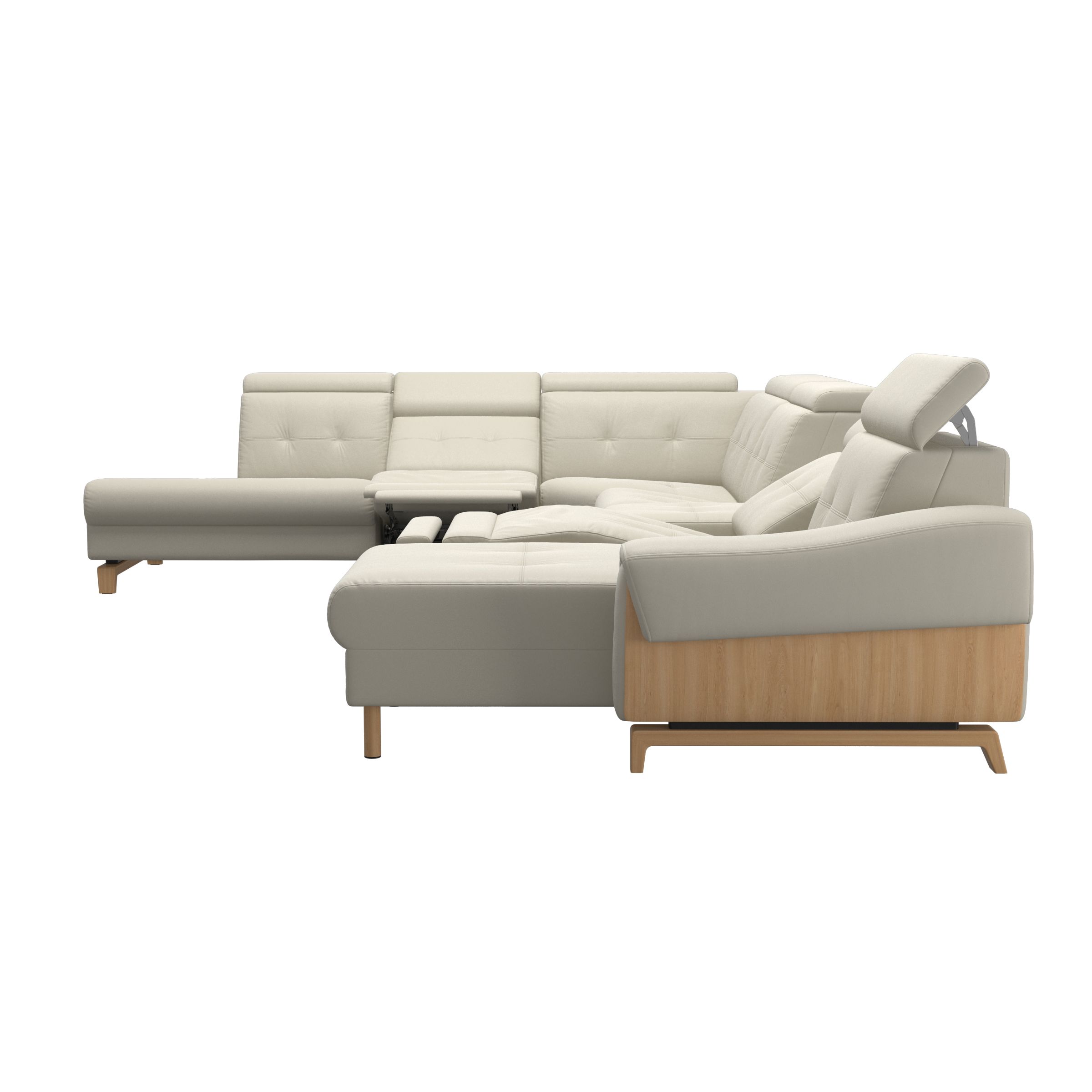 Stressless Anna A3 EndBack left PCMcenterP Long Seat (M) Manual