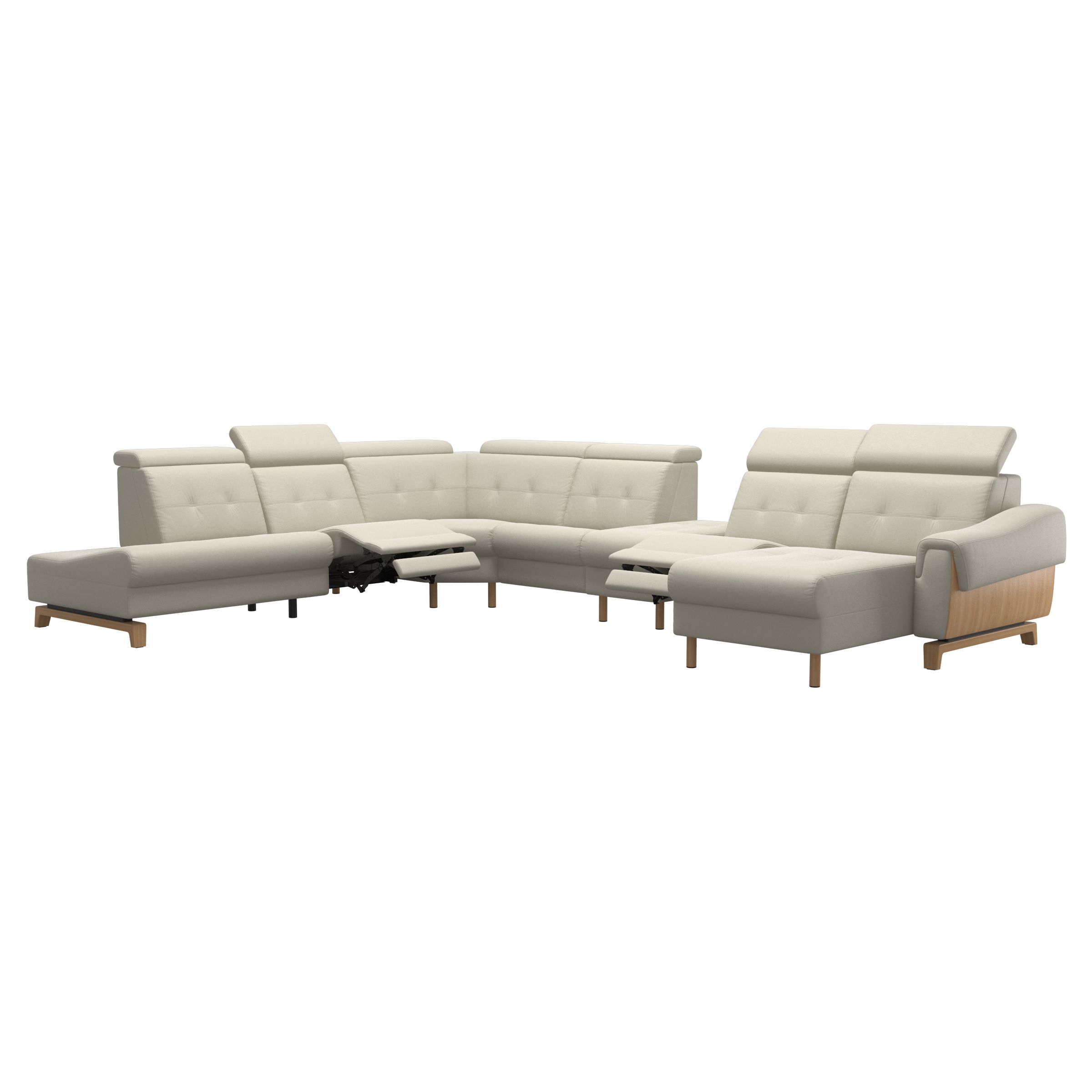 Stressless Anna A3 EndBack left PCMcenterP Long Seat (M) Manual
