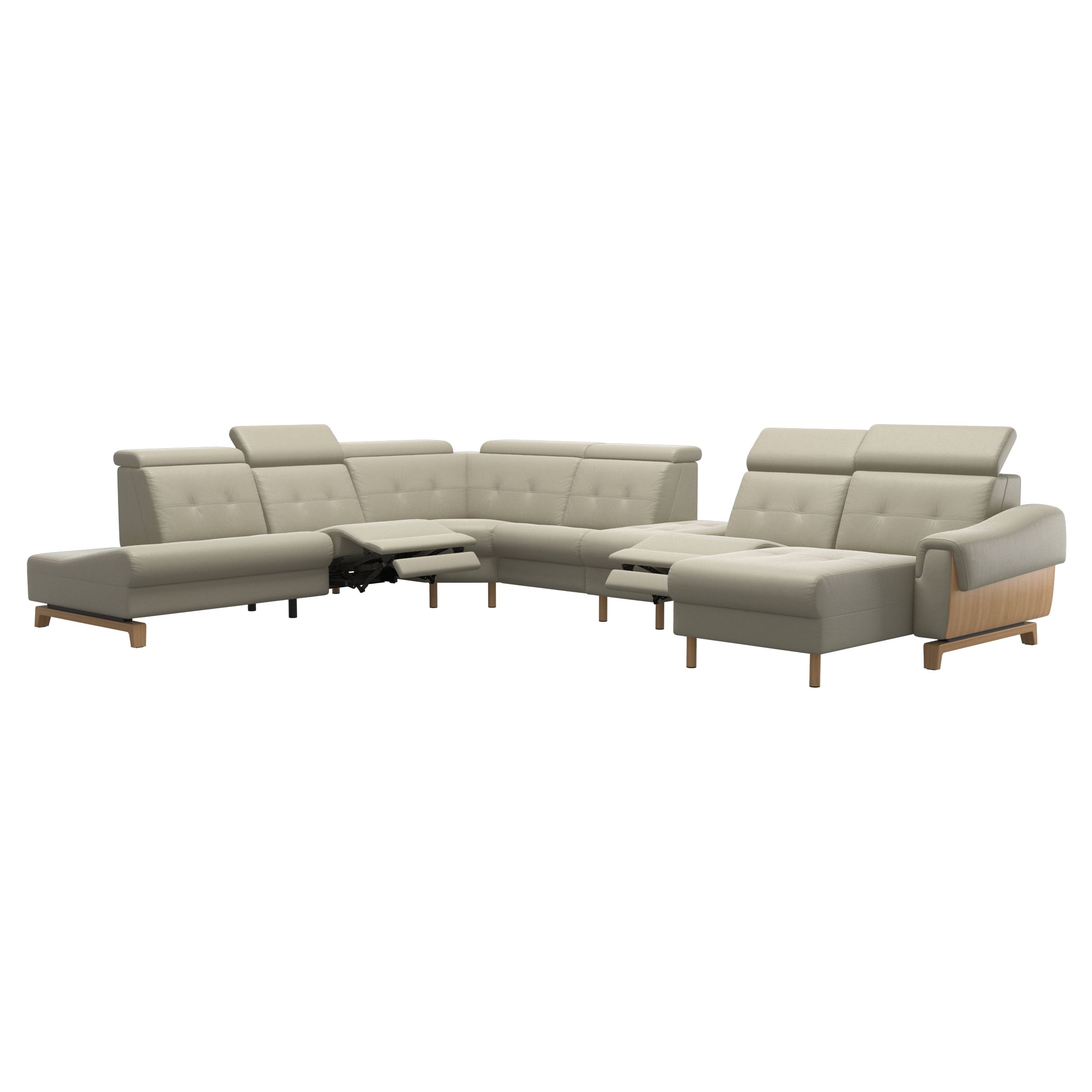Stressless Anna A3 EndBack left PCMcenterP Long Seat (M) Manual