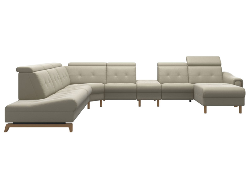 Stressless Anna A3 EndBack left PCMcenterP Long Seat (M) Manual