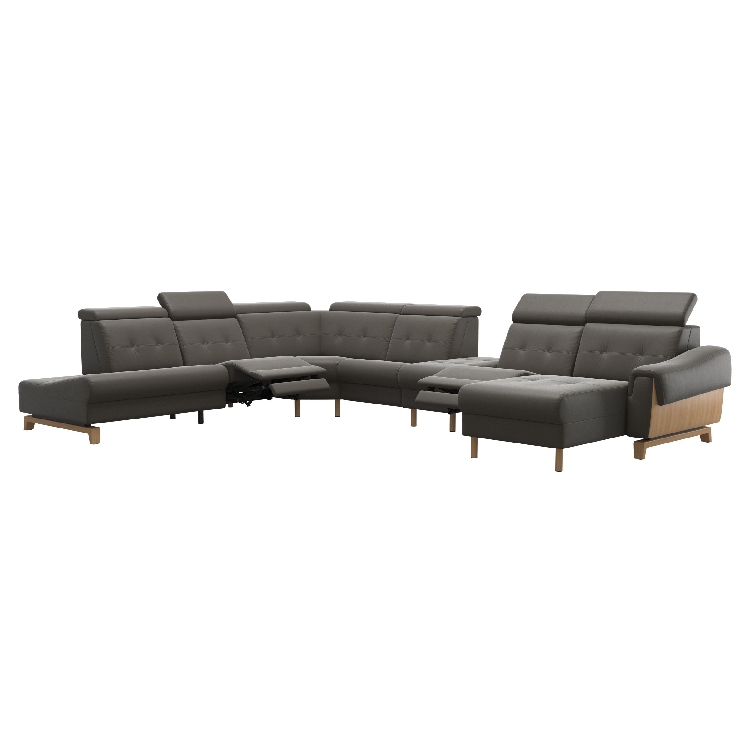 Stressless Anna A3 EndBack left PCMcenterP Long Seat (M) Manual