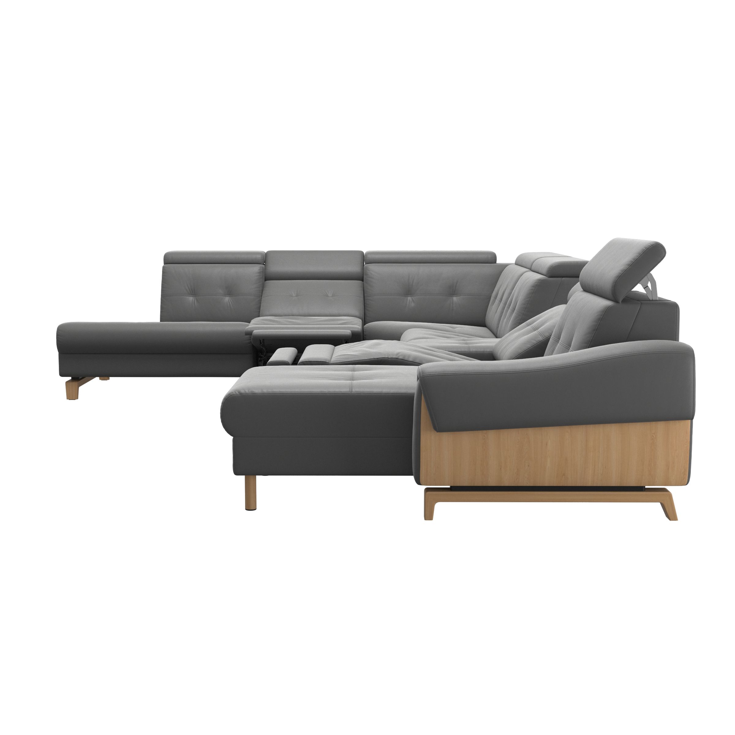 Stressless Anna A3 EndBack left PCMcenterP Long Seat (M) Manual