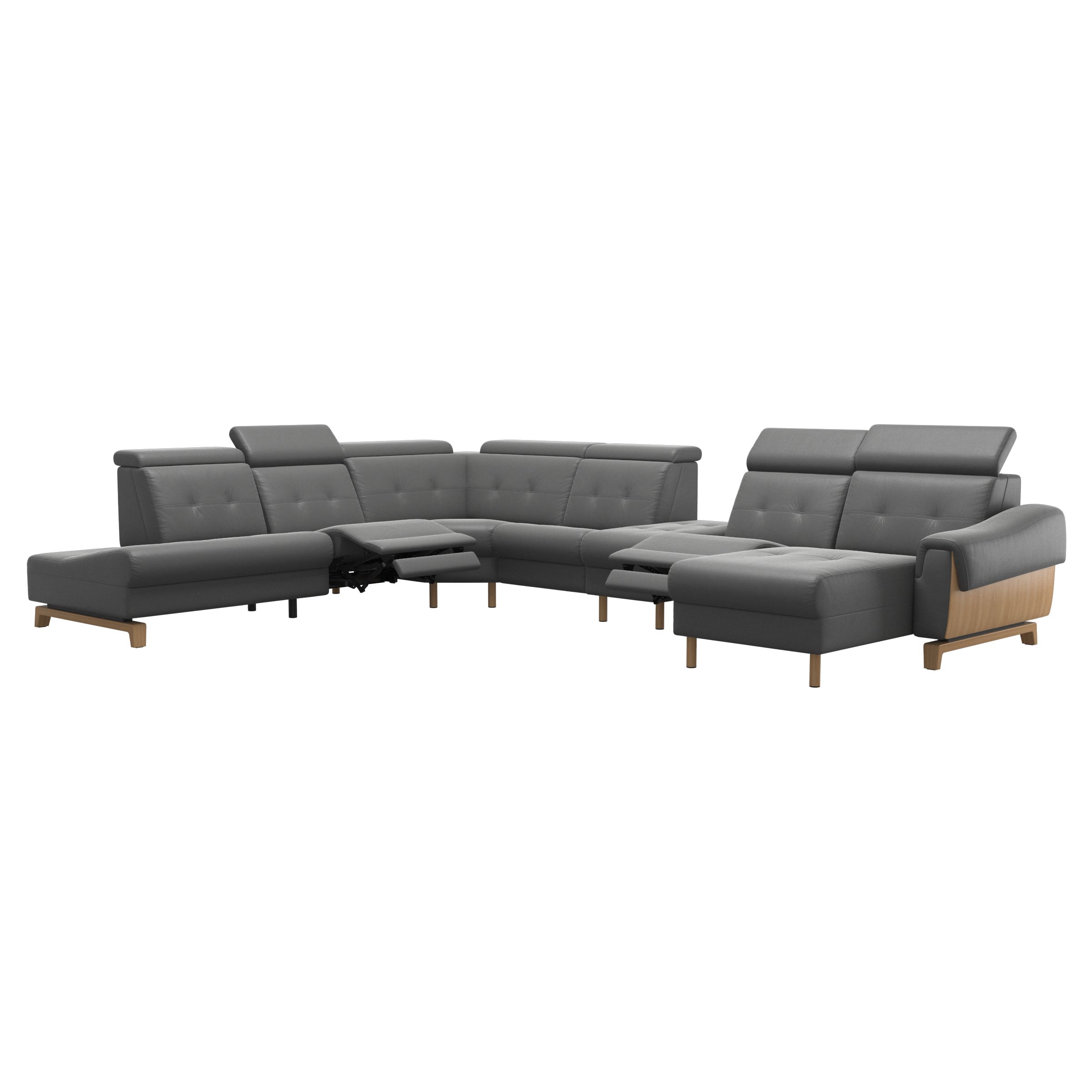 Stressless Anna A3 EndBack left PCMcenterP Long Seat (M) Manual