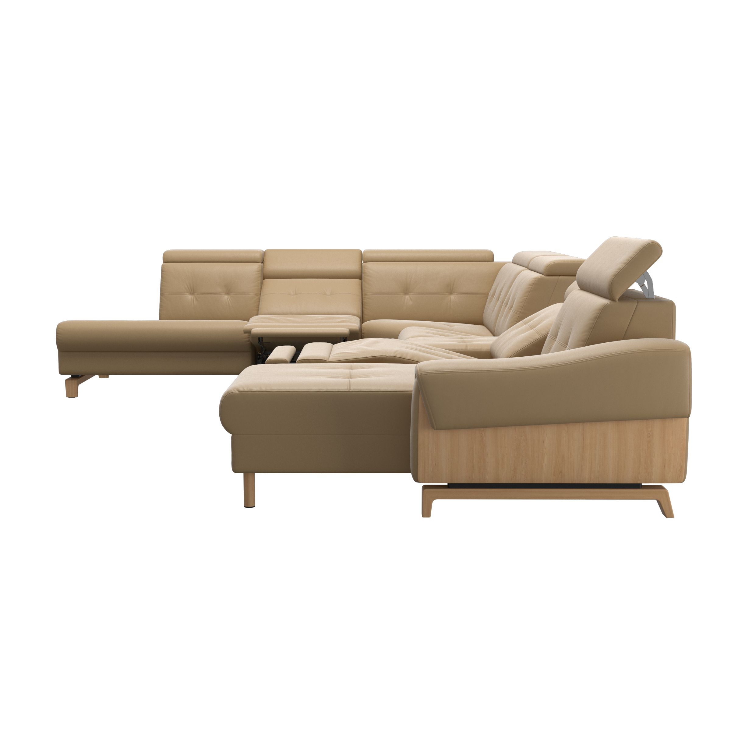 Stressless Anna A3 EndBack left PCMcenterP Long Seat (M) Manual