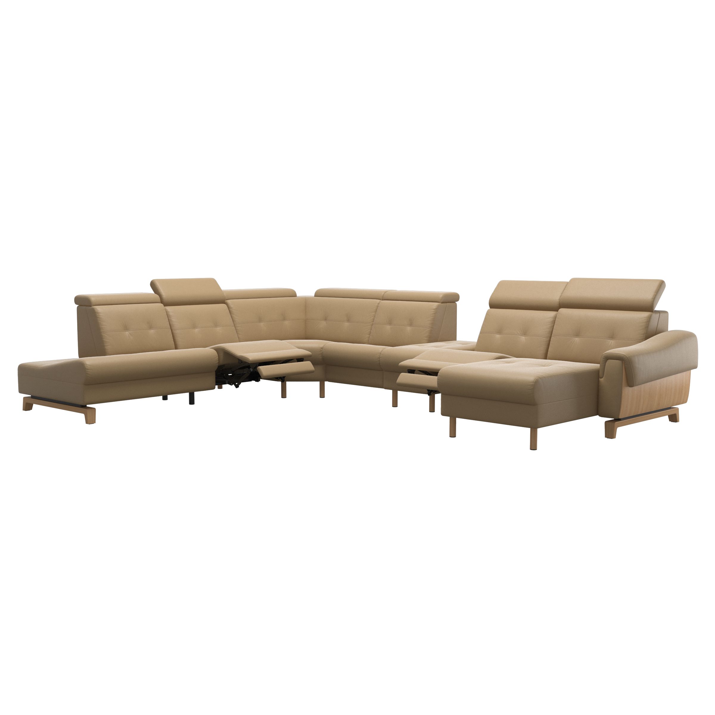 Stressless Anna A3 EndBack left PCMcenterP Long Seat (M) Manual
