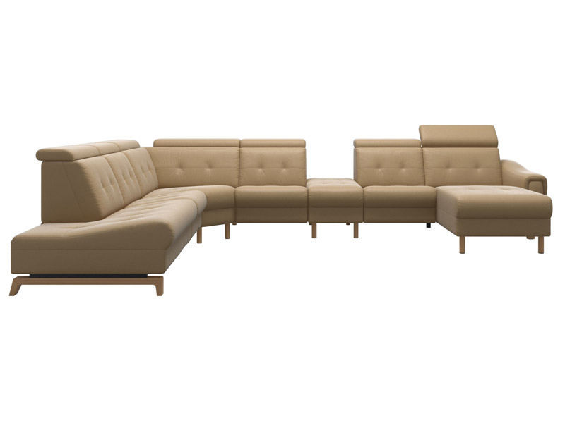Stressless Anna A3 EndBack left PCMcenterP Long Seat (M) Manual
