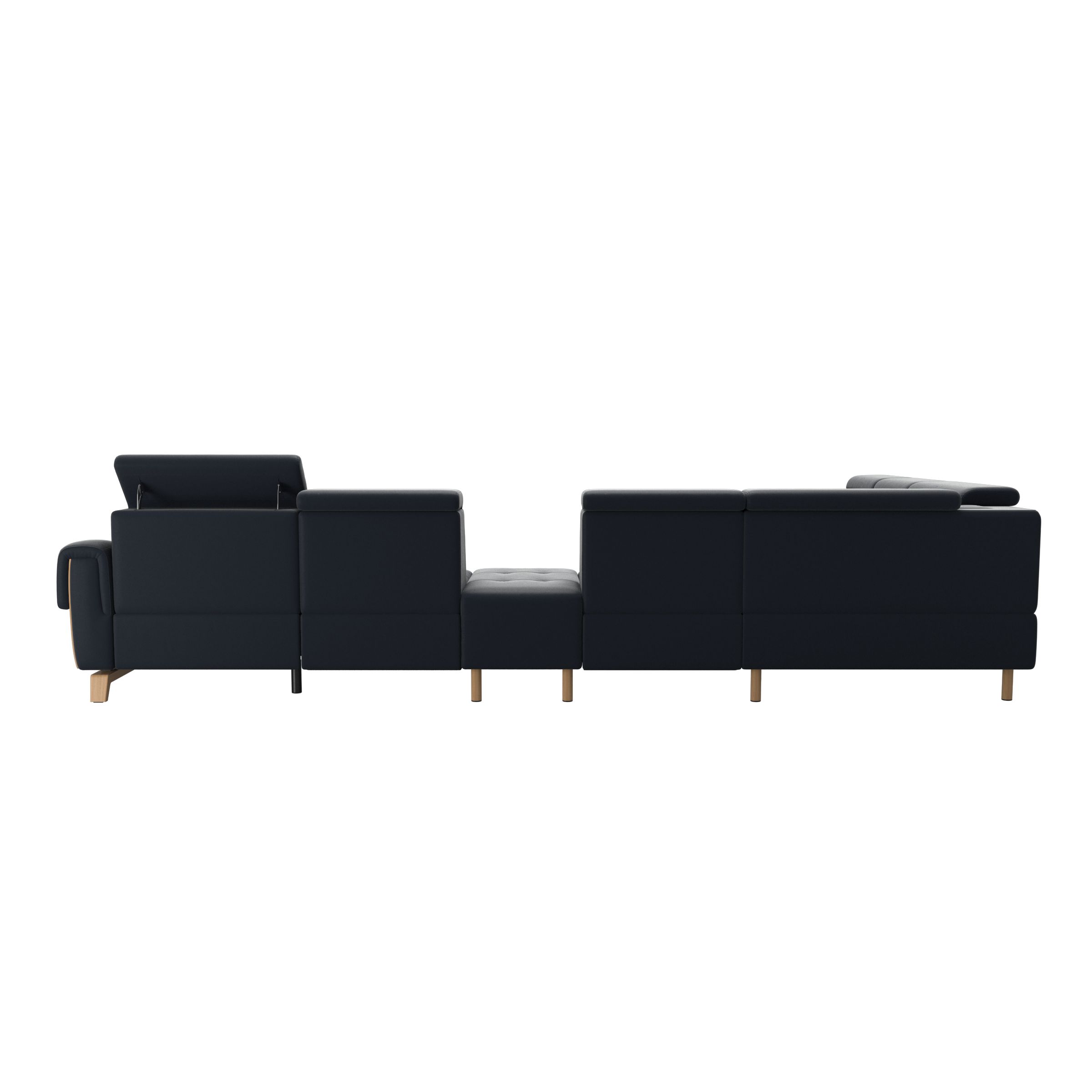 Stressless Anna A3 EndBack left PCMcenterP Long Seat (M) Manual