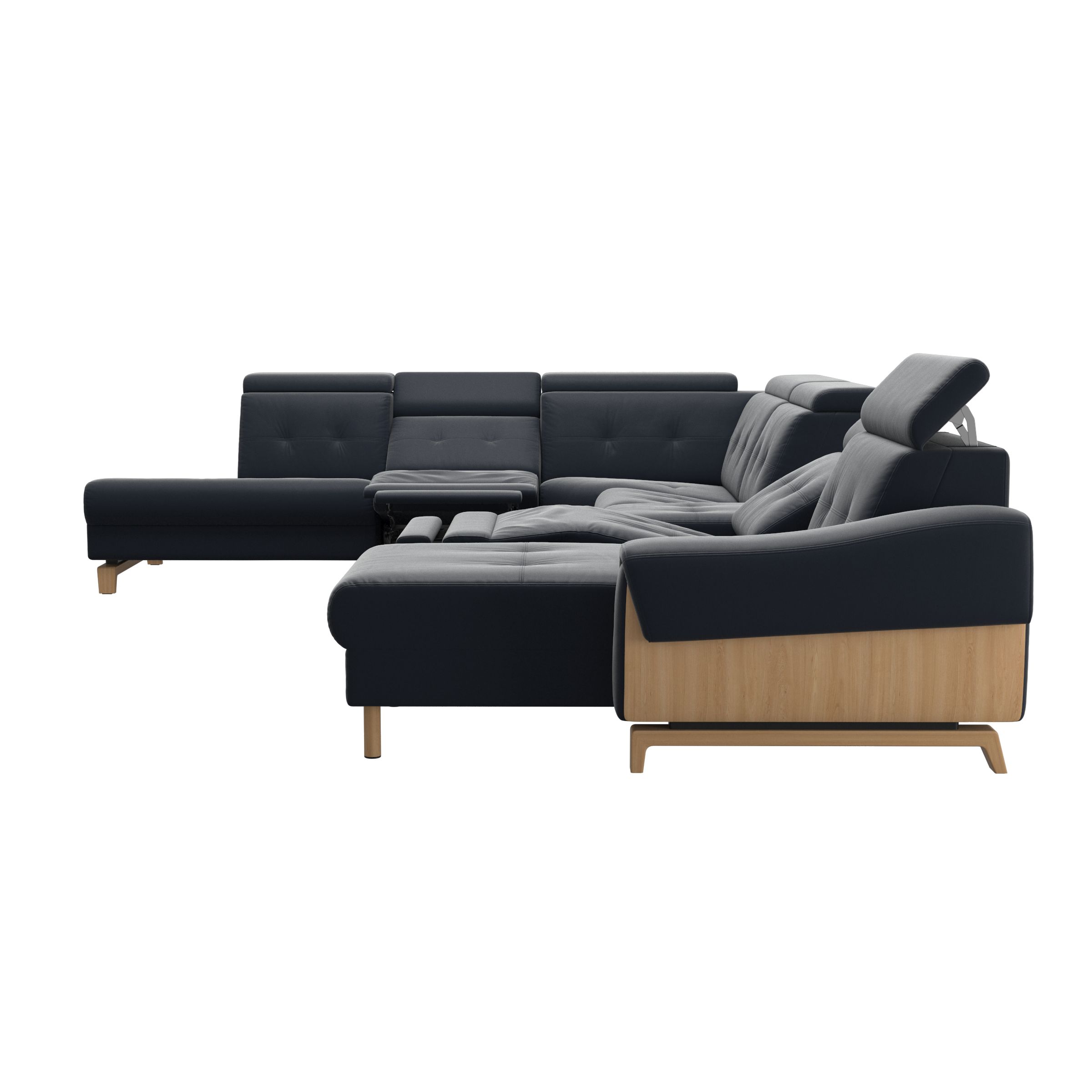 Stressless Anna A3 EndBack left PCMcenterP Long Seat (M) Manual