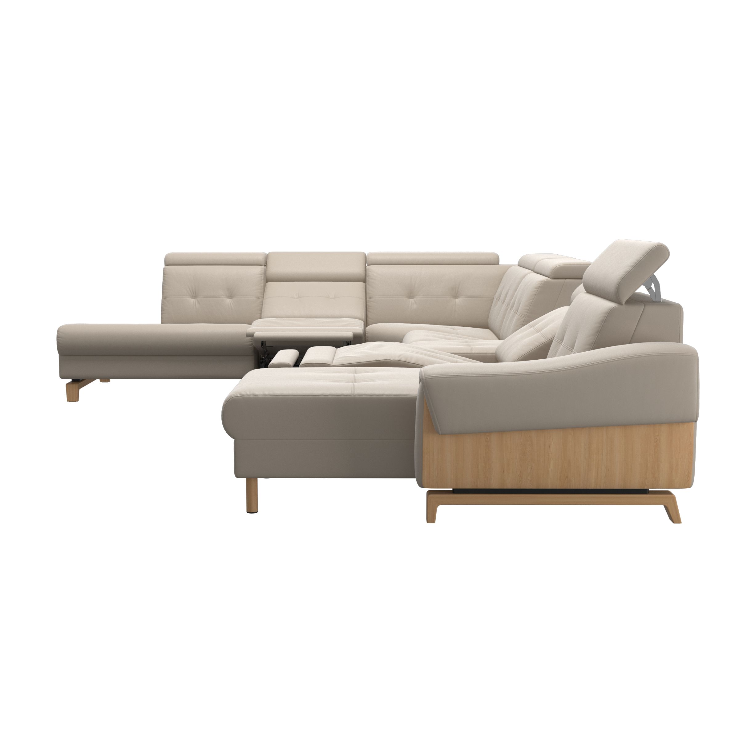 Stressless Anna A3 EndBack left PCMcenterP Long Seat (M) Manual