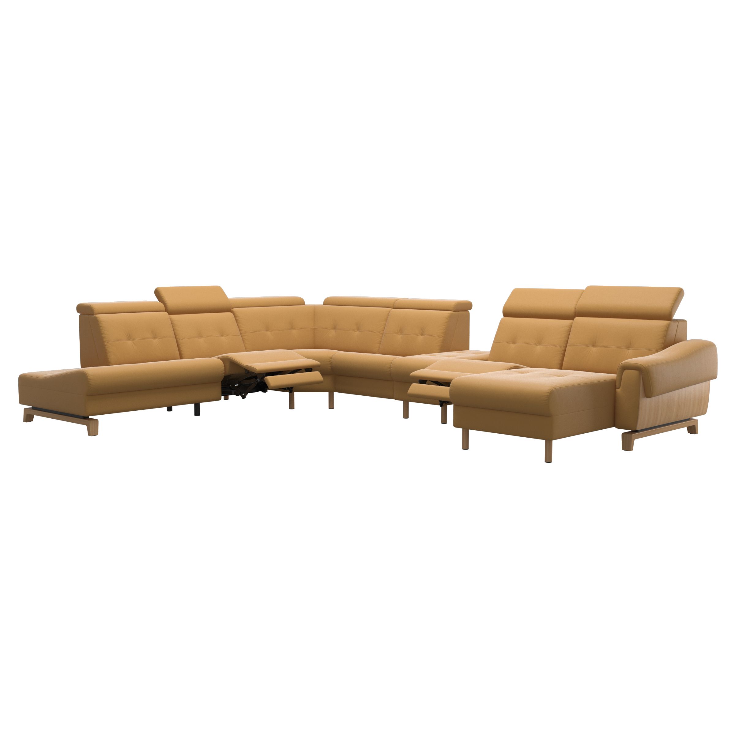 Stressless Anna A3 EndBack left PCMcenterP Long Seat (M) Manual