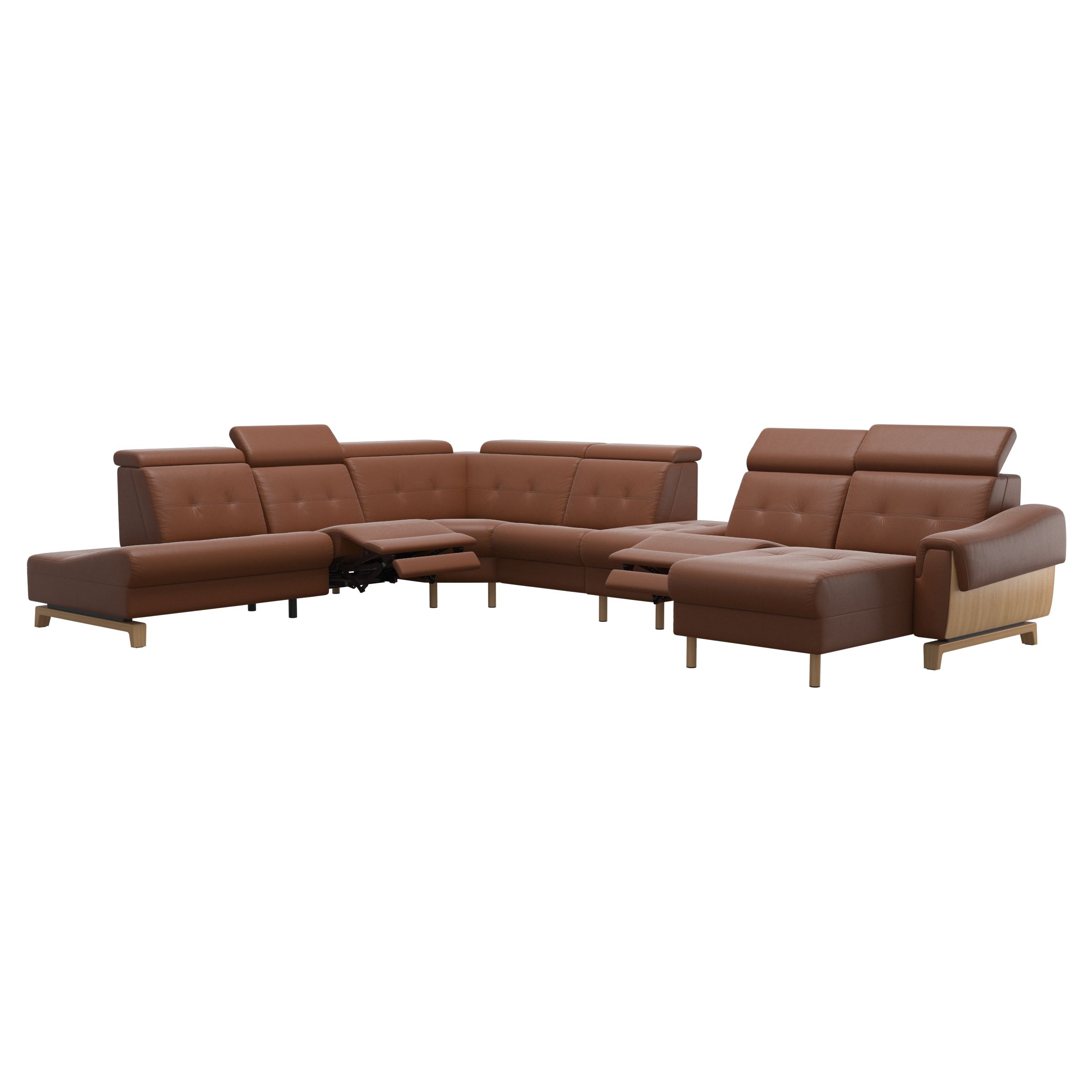 Stressless Anna A3 EndBack left PCMcenterP Long Seat (M) Manual