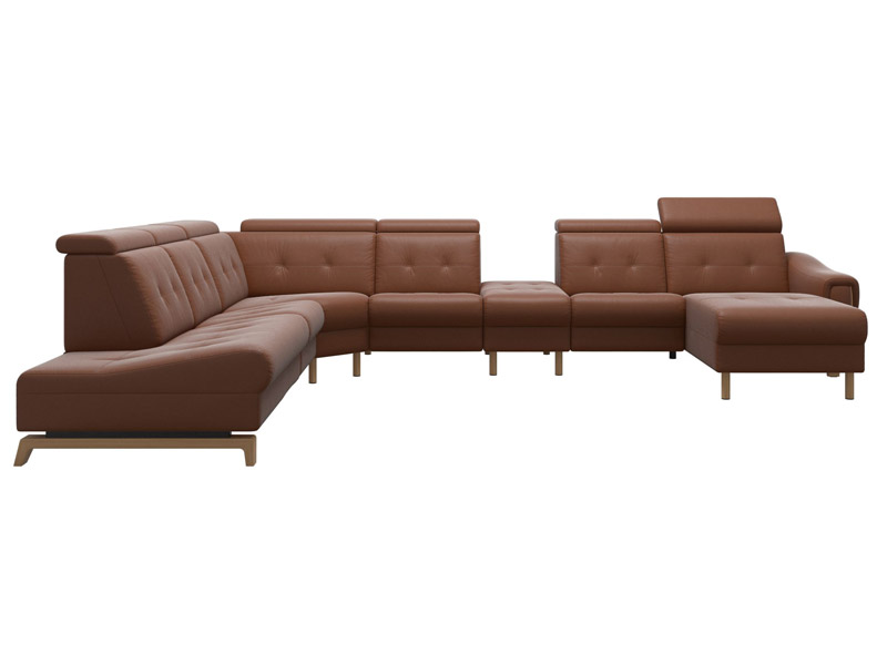 Stressless Anna A3 EndBack left PCMcenterP Long Seat (M) Manual