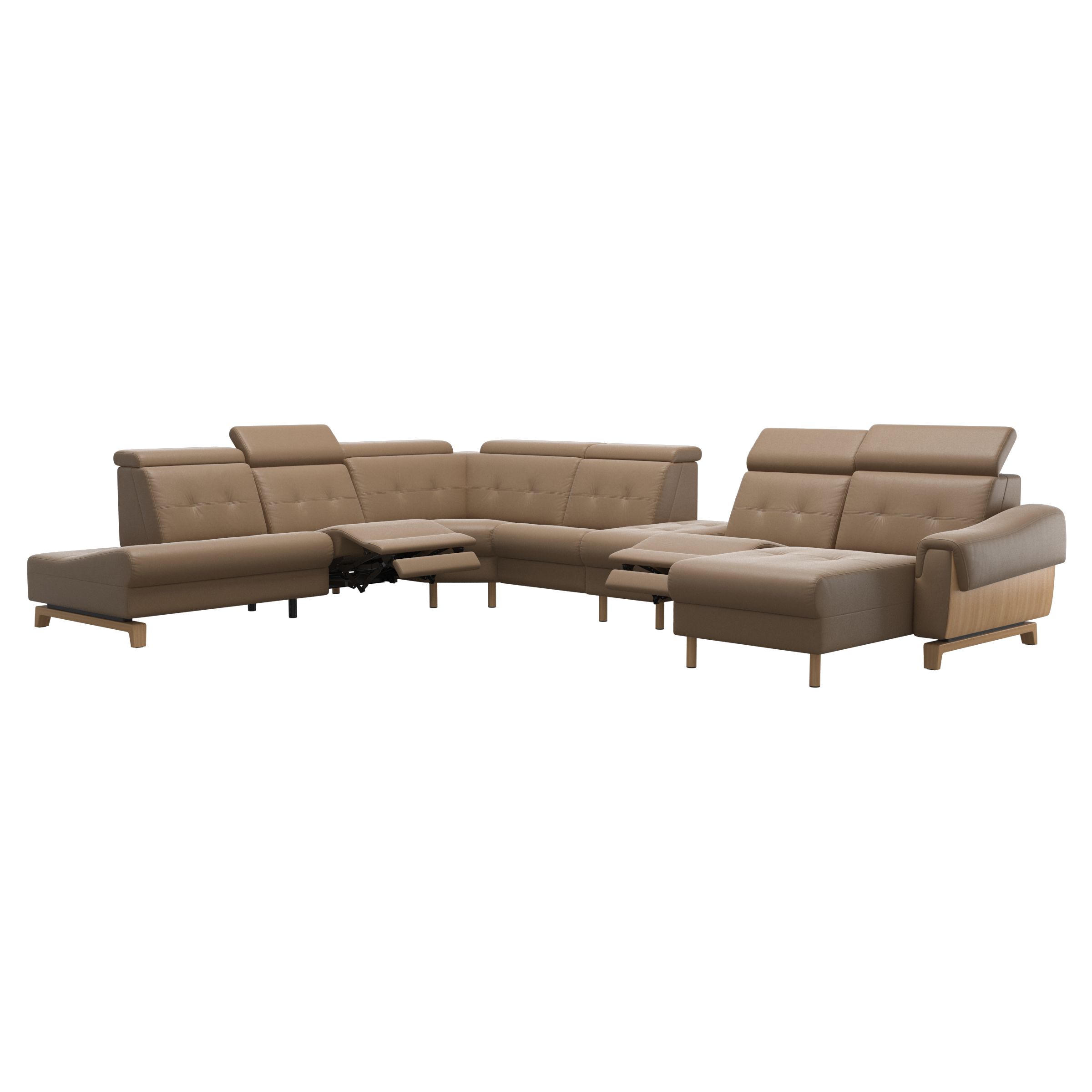 Stressless Anna A3 EndBack left PCMcenterP Long Seat (M) Manual