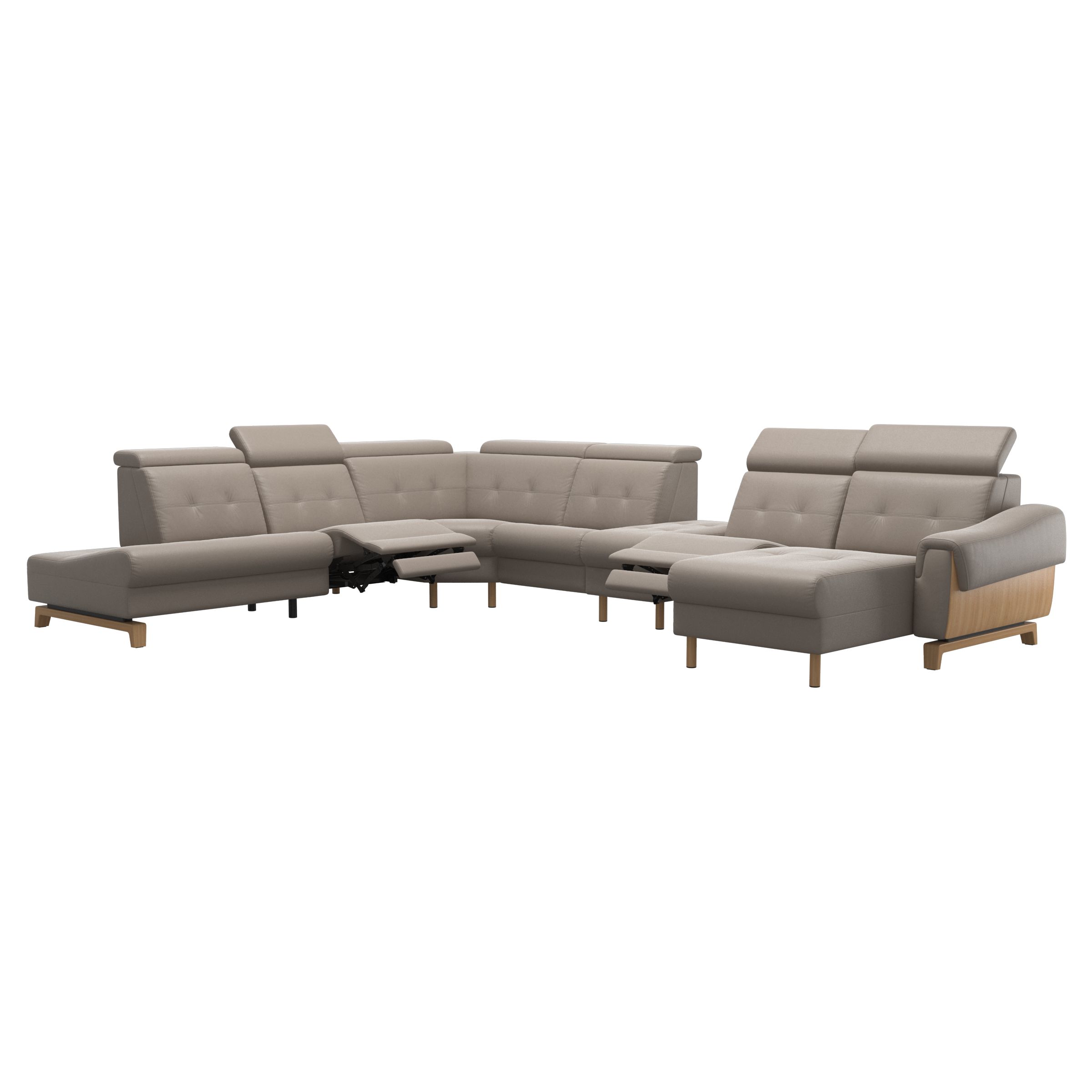 Stressless Anna A3 EndBack left PCMcenterP Long Seat (M) Manual