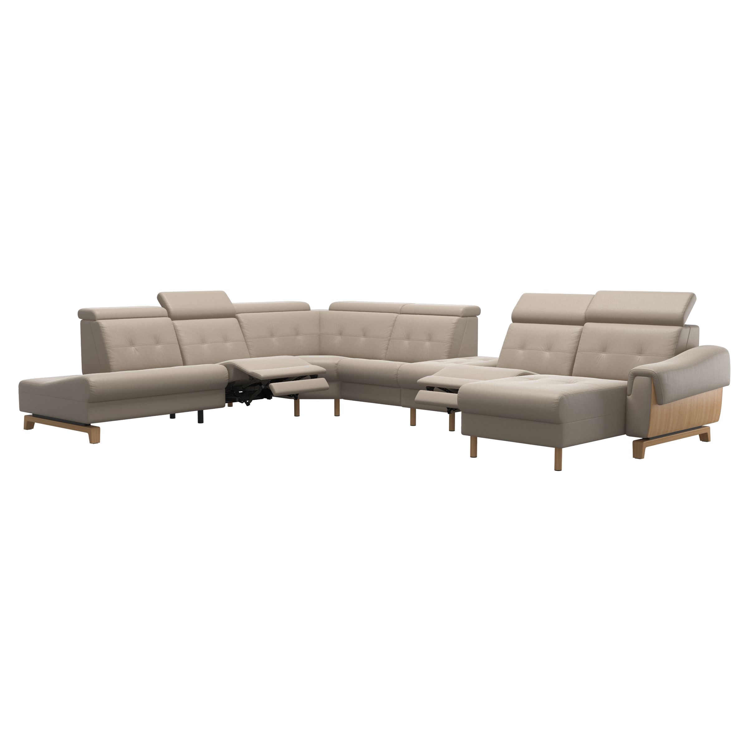 Stressless Anna A3 EndBack left PCMcenterP Long Seat (M) Manual