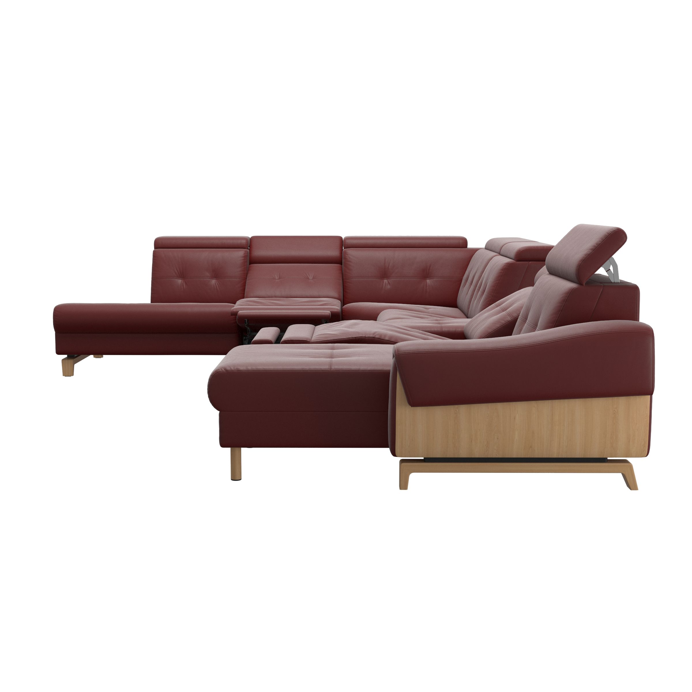 Stressless Anna A3 EndBack left PCMcenterP Long Seat (M) Manual