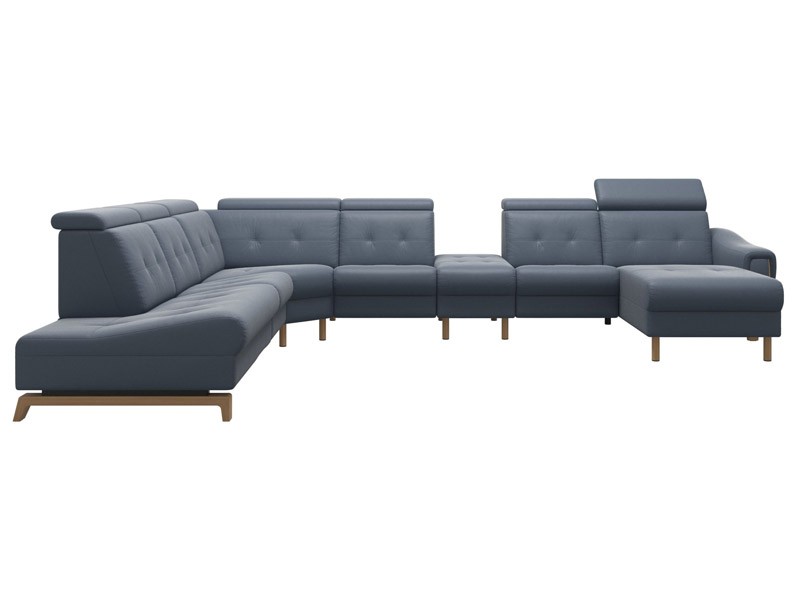 Stressless Anna A3 EndBack left PCMcenterP Long Seat (M) Manual