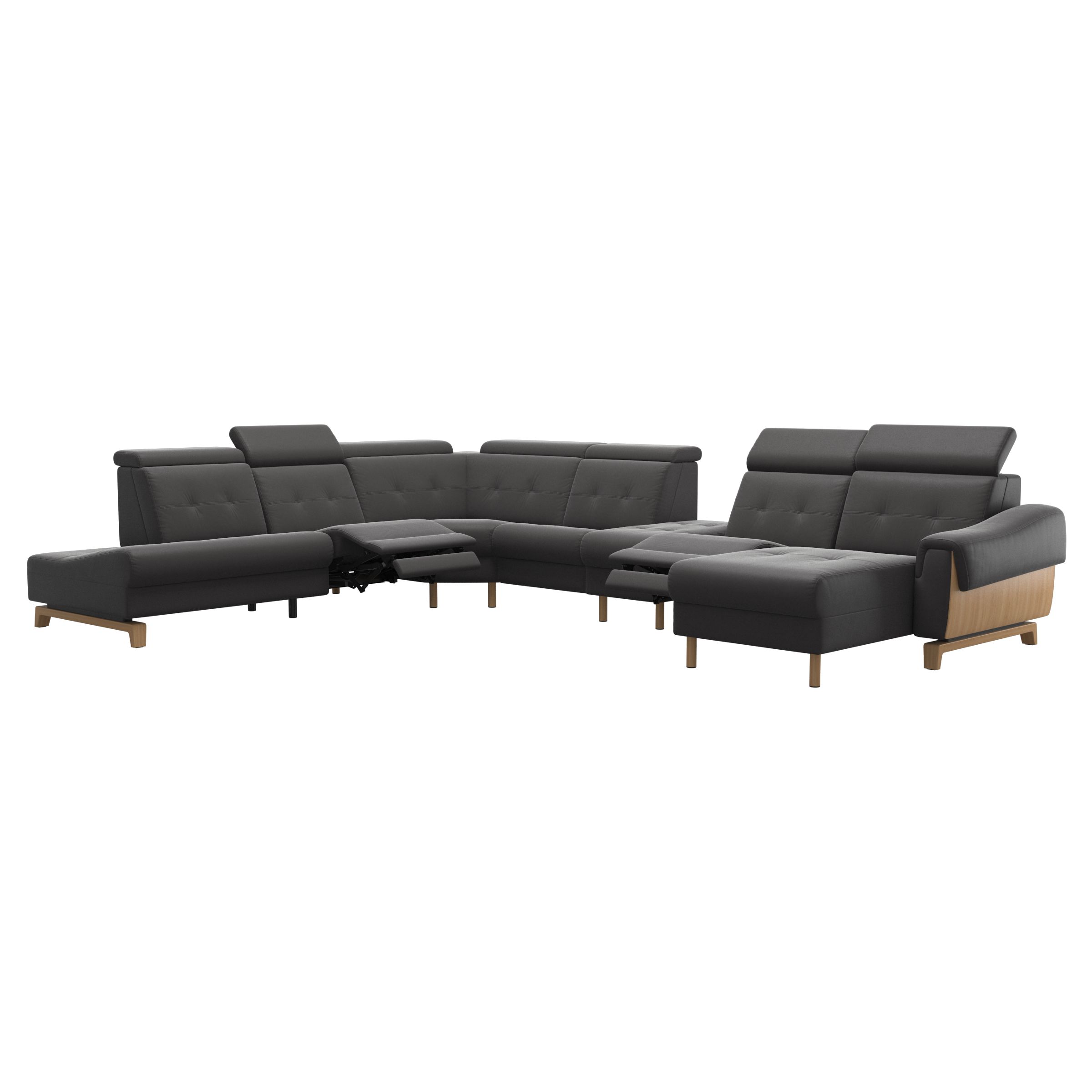Stressless Anna A3 EndBack left PCMcenterP Long Seat (M) Manual