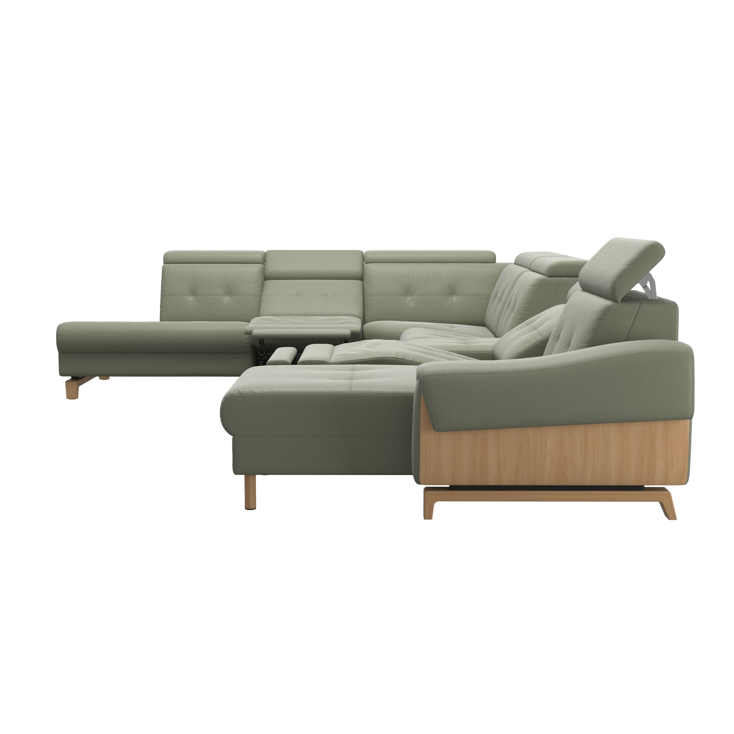 Stressless Anna A3 EndBack left PCMcenterP Long Seat (M) Manual