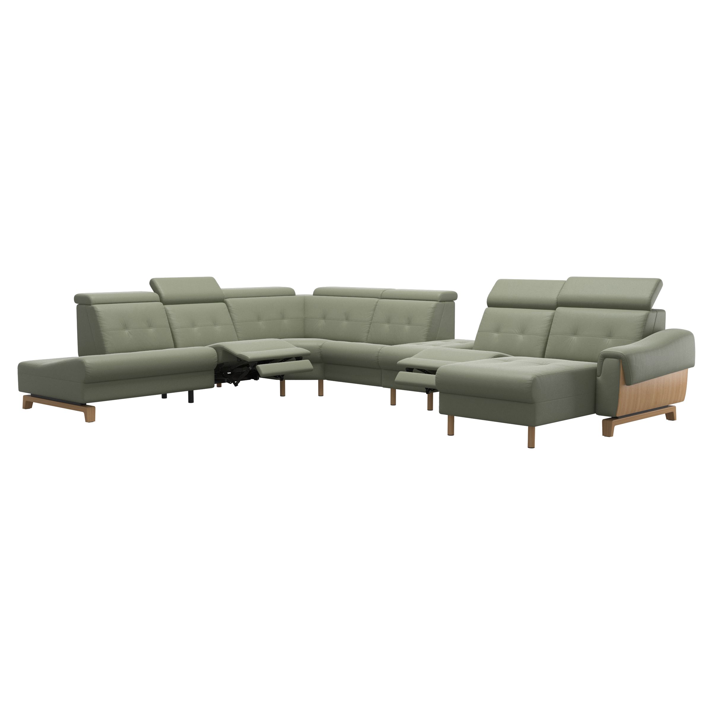 Stressless Anna A3 EndBack left PCMcenterP Long Seat (M) Manual