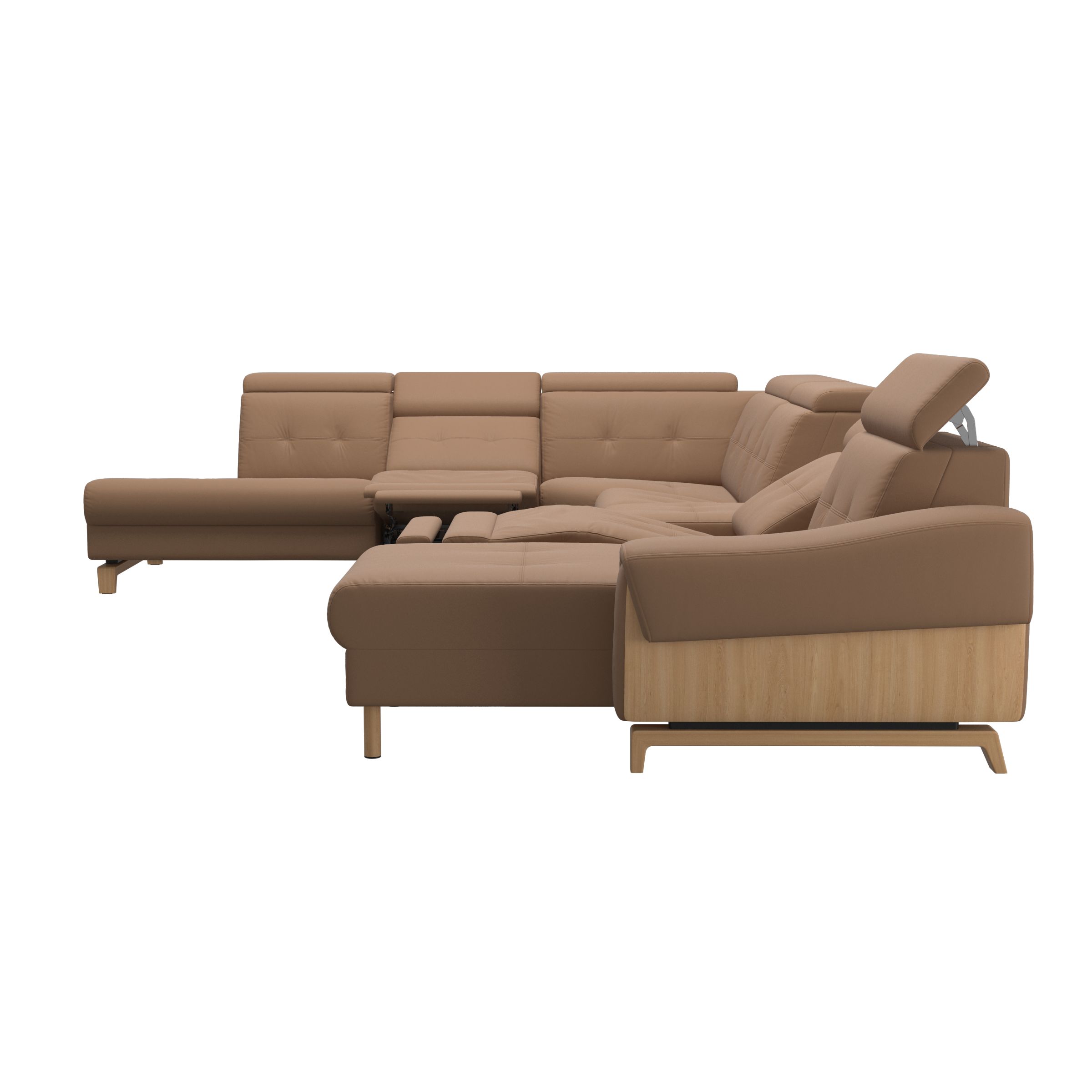 Stressless Anna A3 EndBack left PCMcenterP Long Seat (M) Manual