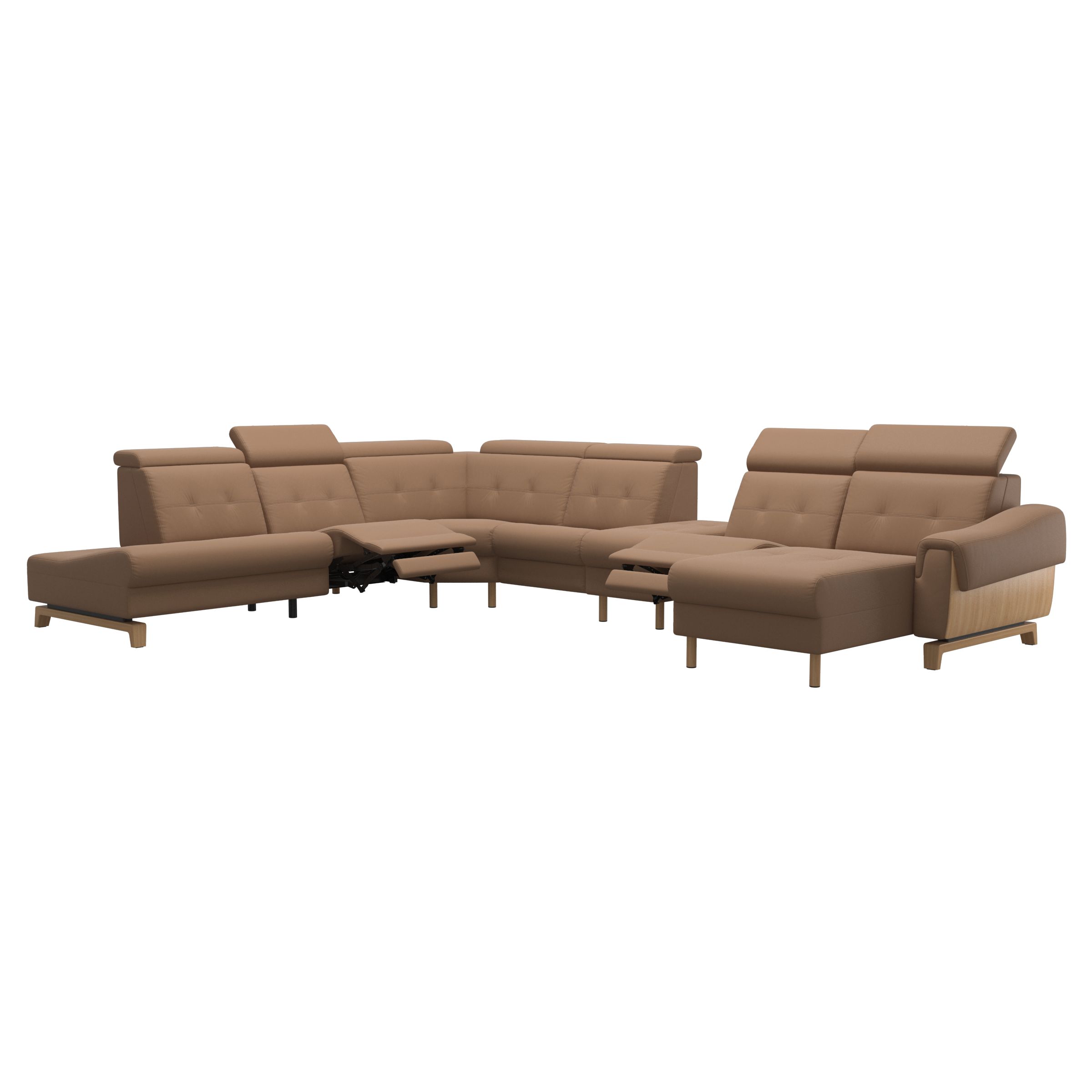 Stressless Anna A3 EndBack left PCMcenterP Long Seat (M) Manual