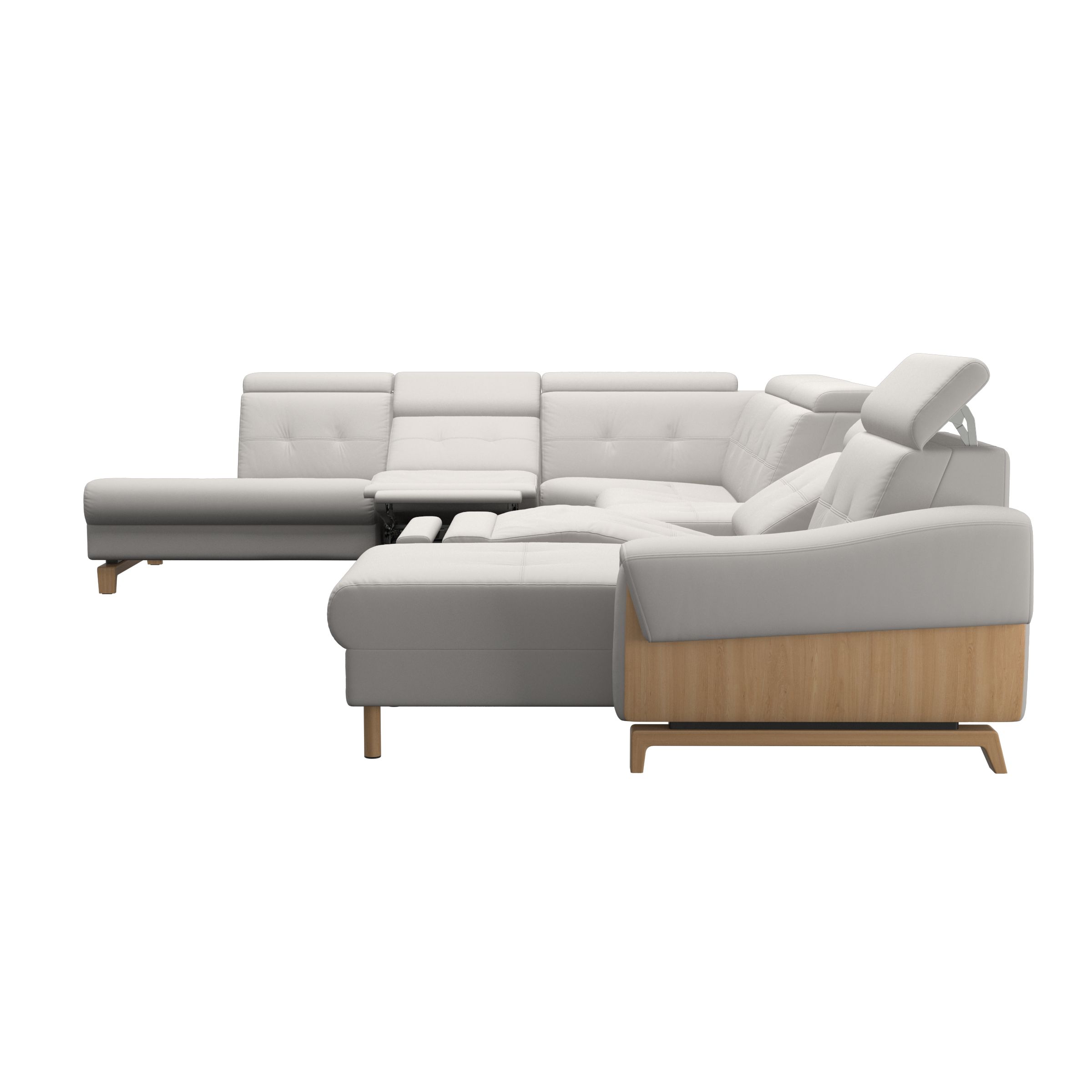 Stressless Anna A3 EndBack left PCMcenterP Long Seat (M) Manual