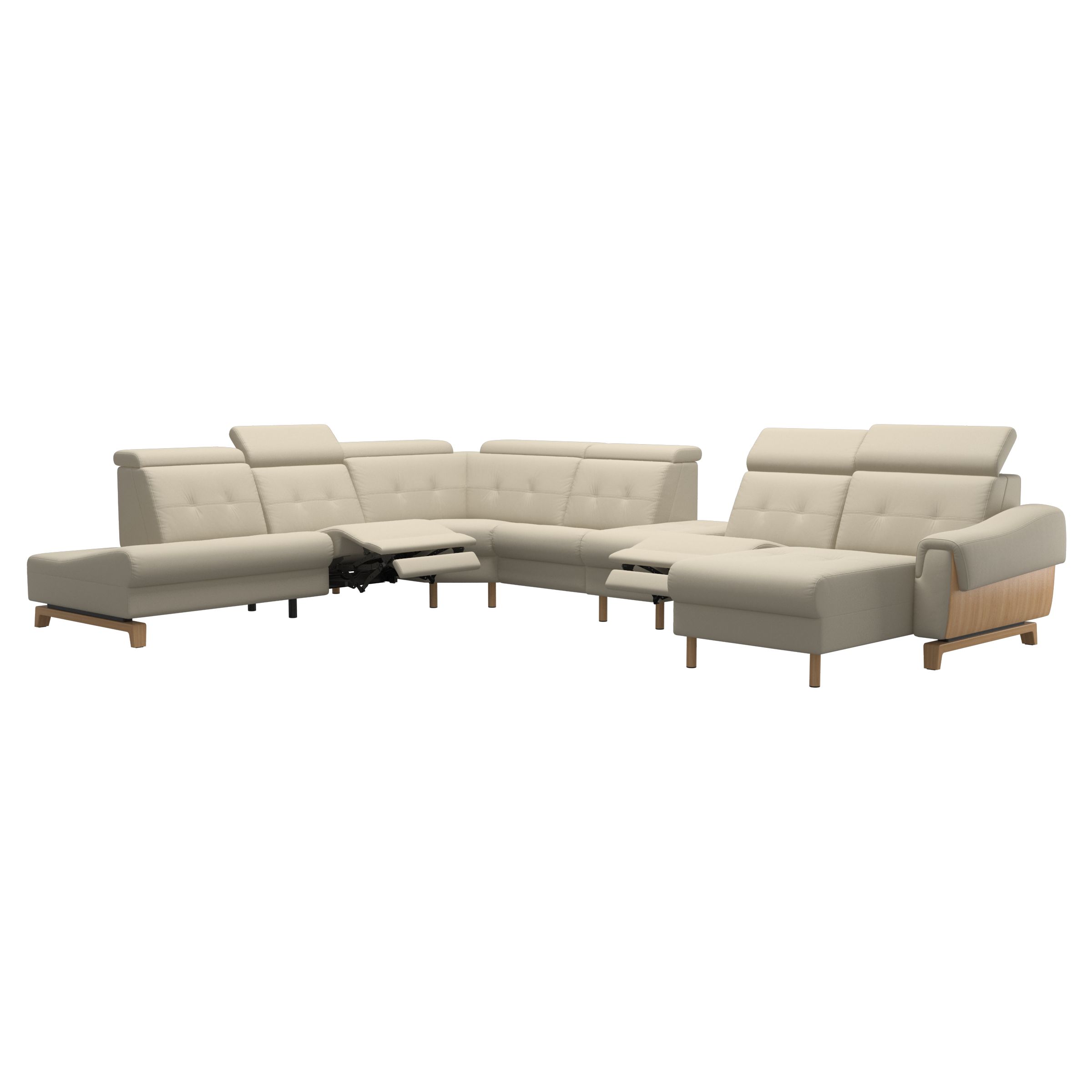 Stressless Anna A3 EndBack left PCMcenterP Long Seat (M) Manual