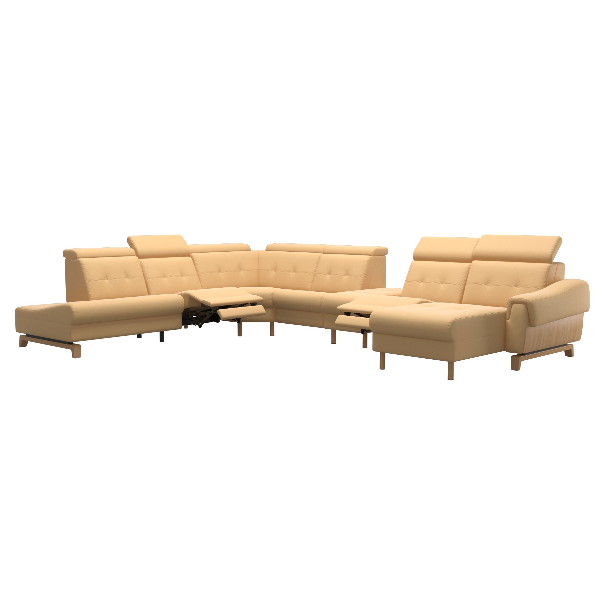 Stressless Anna A3 EndBack left PCMcenterP Long Seat (M) Manual