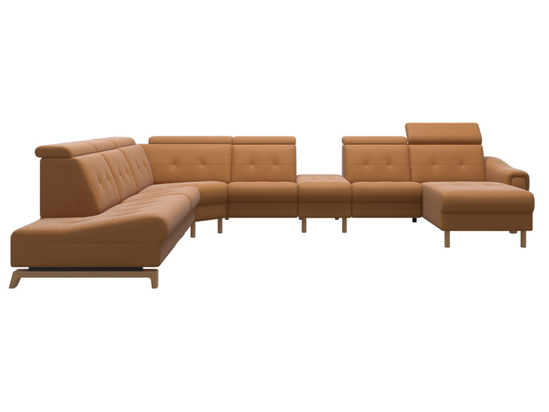Stressless Anna A3 EndBack left PCMcenterP Long Seat (M) Manual