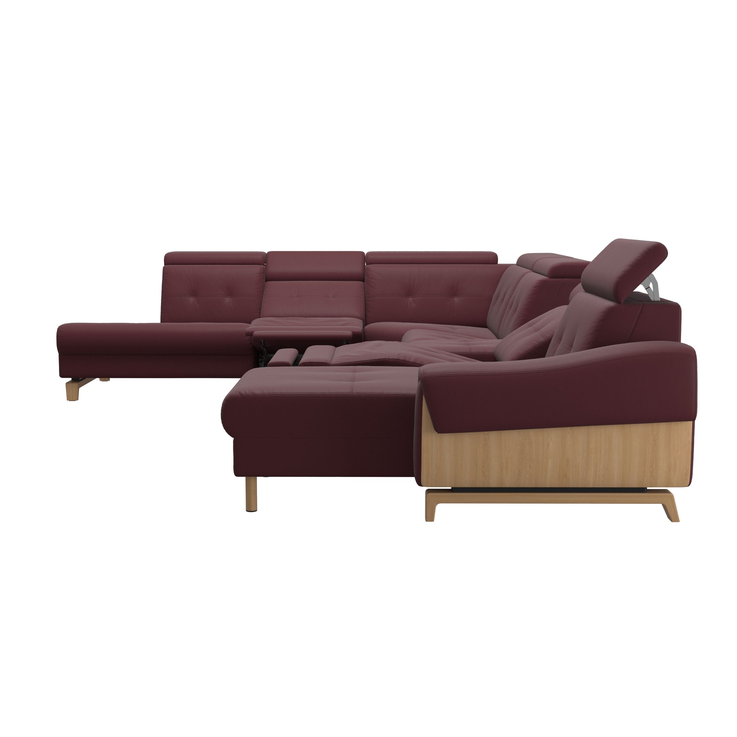 Stressless Anna A3 EndBack left PCMcenterP Long Seat (M) Manual