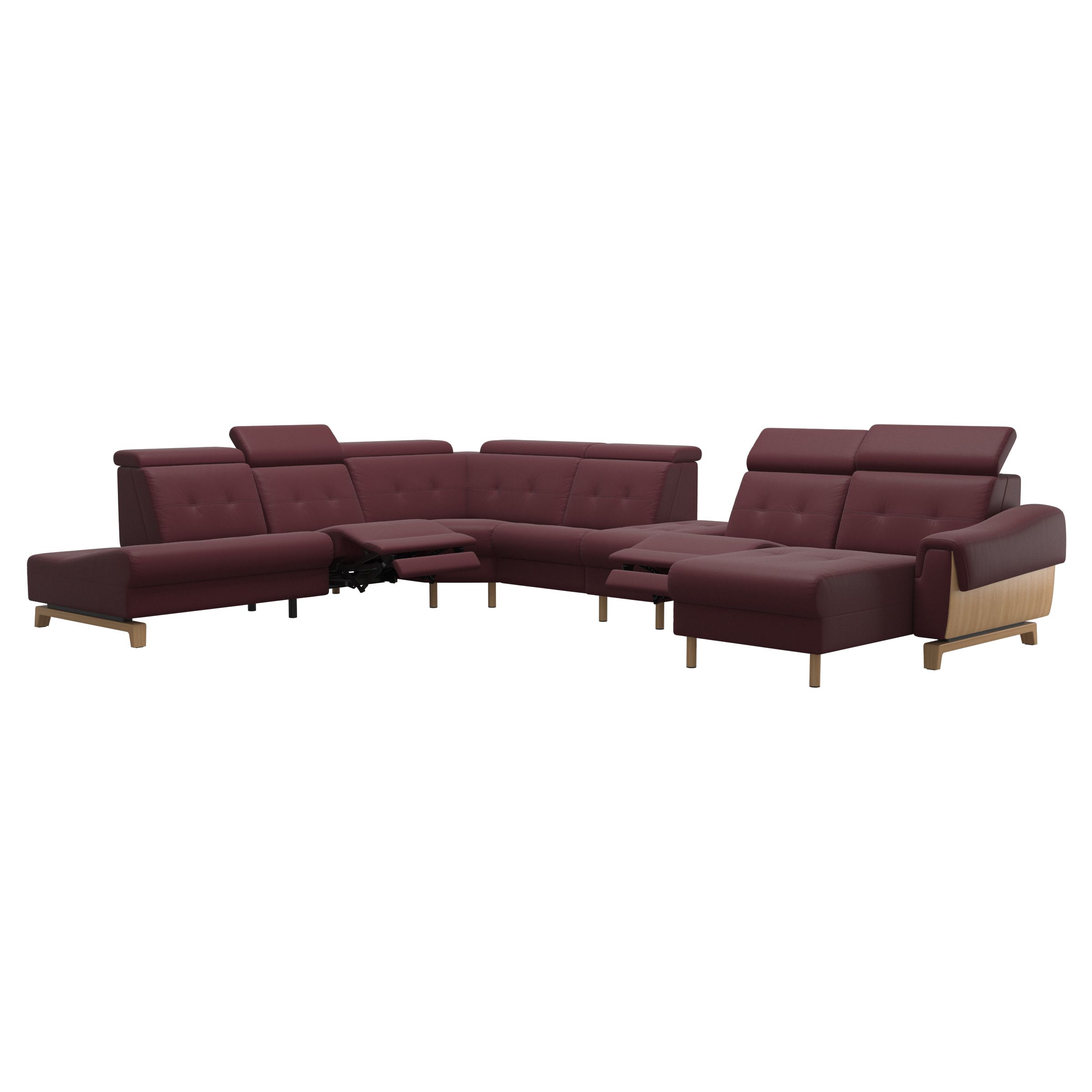 Stressless Anna A3 EndBack left PCMcenterP Long Seat (M) Manual