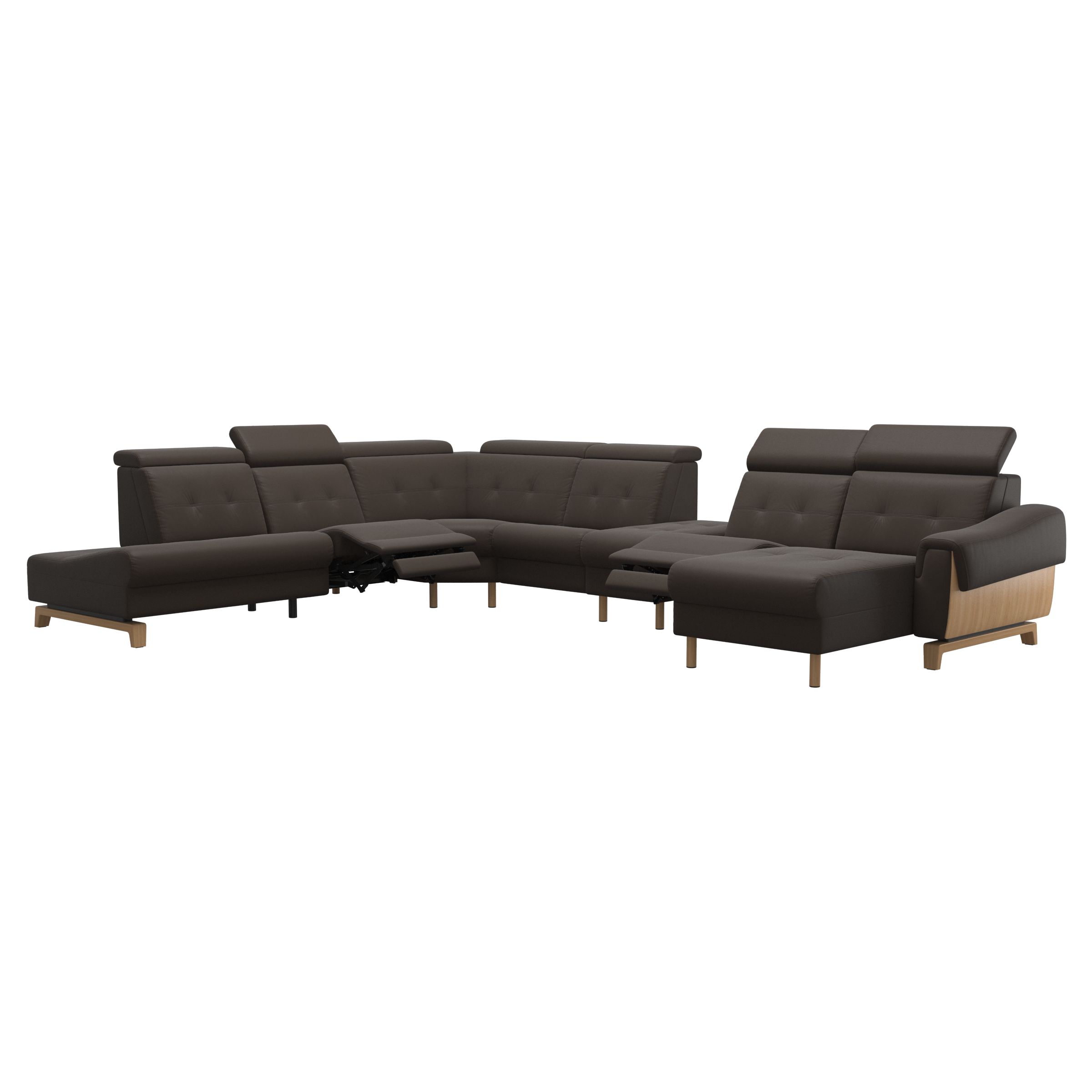 Stressless Anna A3 EndBack left PCMcenterP Long Seat (M) Manual