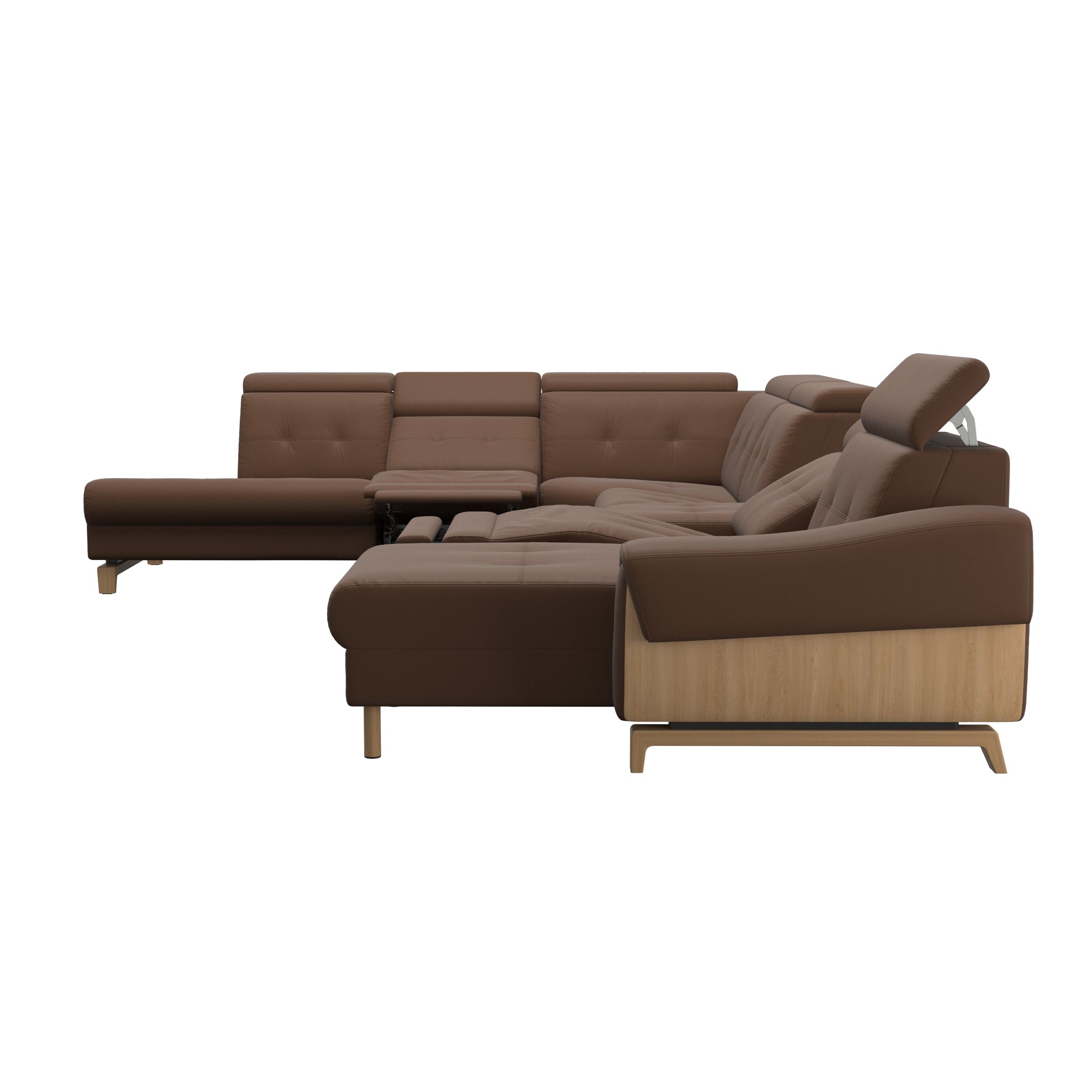 Stressless Anna A3 EndBack left PCMcenterP Long Seat (M) Manual