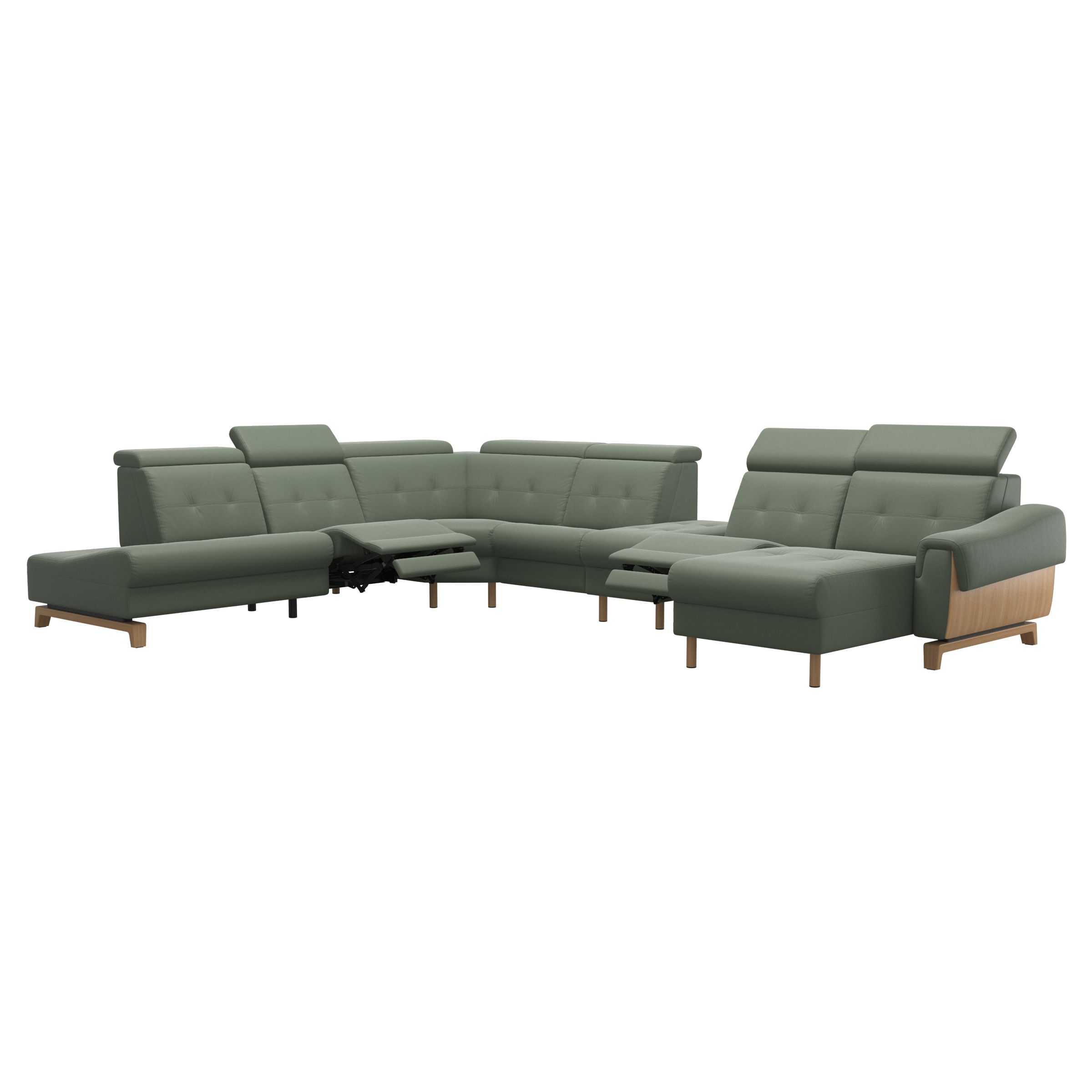 Stressless Anna A3 EndBack left PCMcenterP Long Seat (M) Manual
