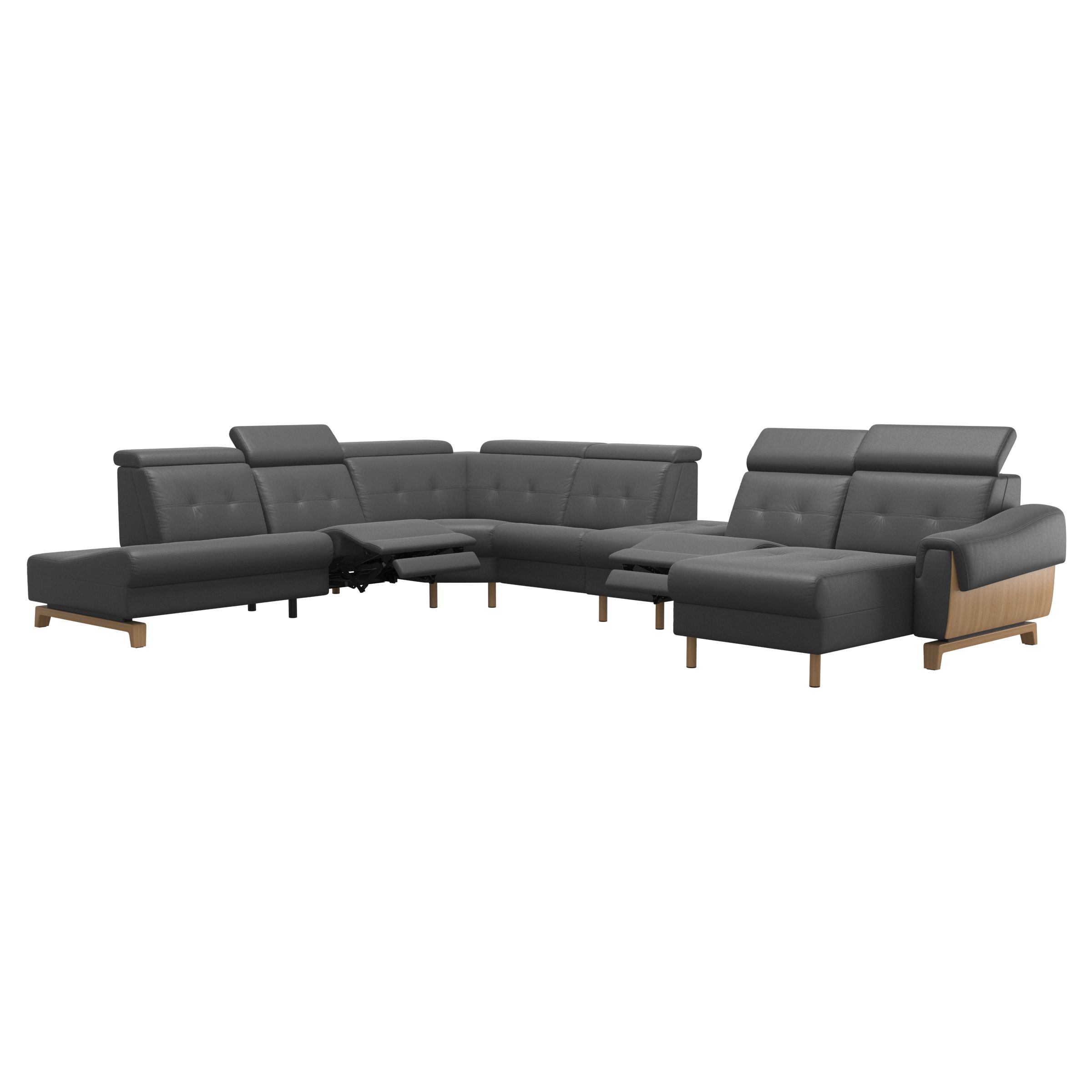 Stressless Anna A3 EndBack left PCMcenterP Long Seat (M) Manual