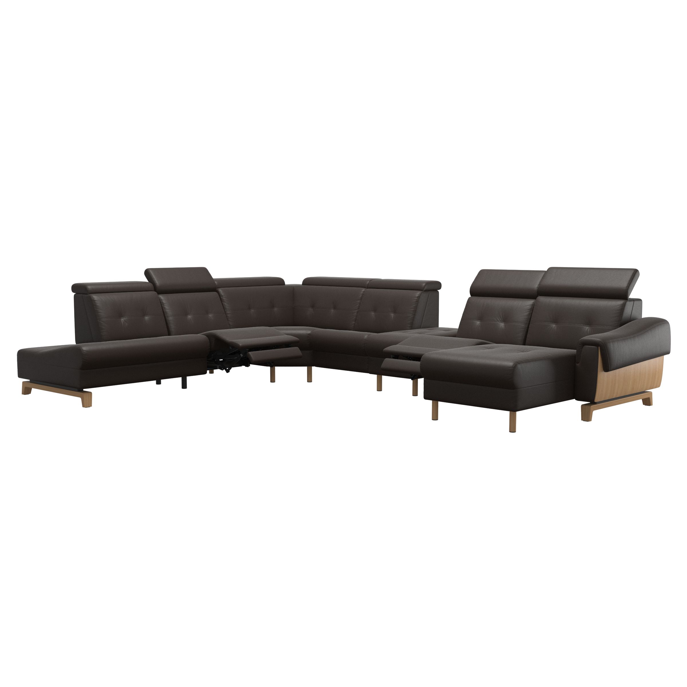Stressless Anna A3 EndBack left PCMcenterP Long Seat (M) Manual