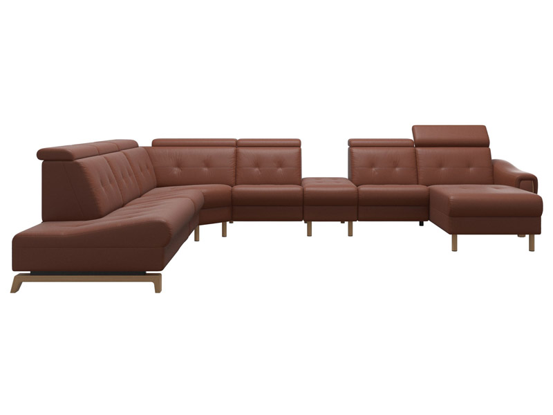 Stressless Anna A3 EndBack left PCMcenterP Long Seat (M) Manual
