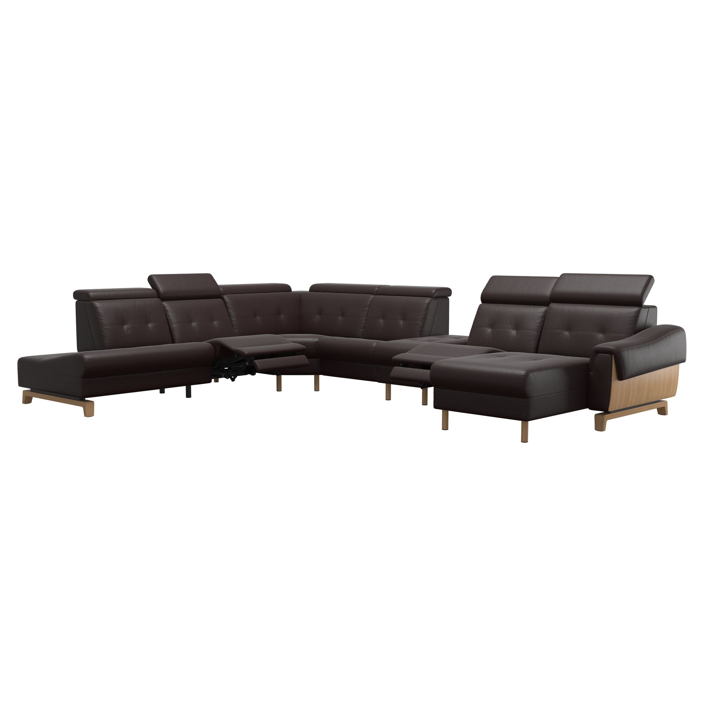 Stressless Anna A3 EndBack left PCMcenterP Long Seat (M) Manual