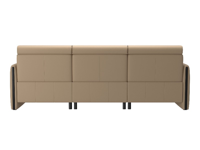 Stressless Emily Wood 2 seater Power left with Long Seat 