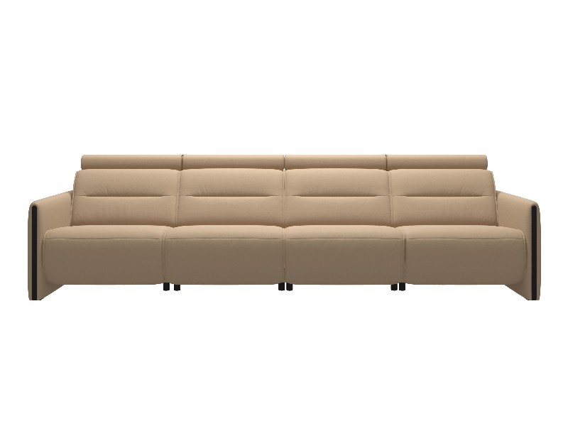 Stressless Emily Wood 4 seater with 2 Power PDDP 