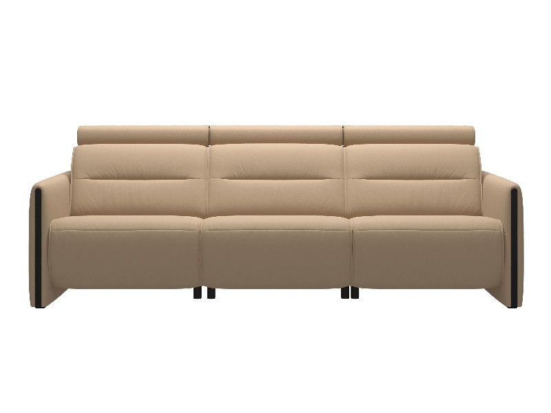 Stressless Emily Wood 3 seater with 2 Power PDP 