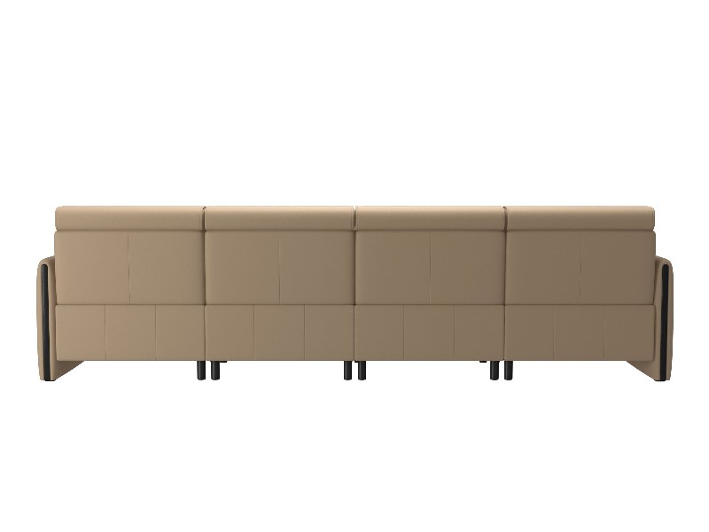Stressless Emily Wood 3 seater Power left with Long Seat (M) 