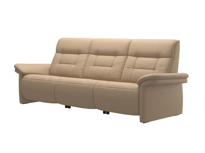 Stressless Mary with adjustable headrest 3 seater 