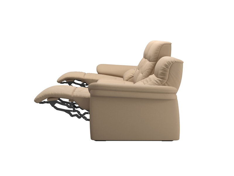 Stressless Mary with adjustable headrest 4 seater with 2 Power PDDP 