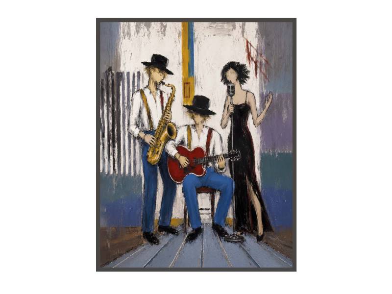 Studio B Originals Modern Musician Wall Art - MIDNIGHTSESSIONS