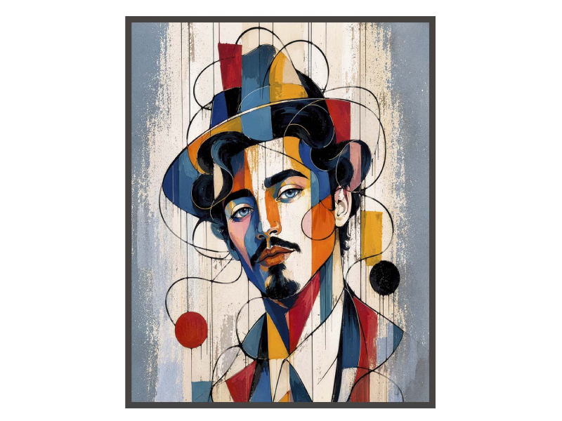 Studio B Originals 48" x 38" Modern Muse In Colour Wall Art - MODERNMUSE
